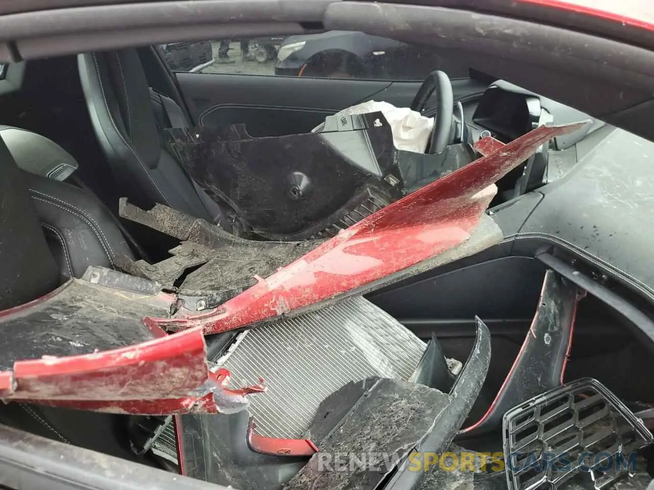 7 fotografías del automóvil dañado 1G1YB3D41R5123651 CHEVROLET CORVETTE 2024