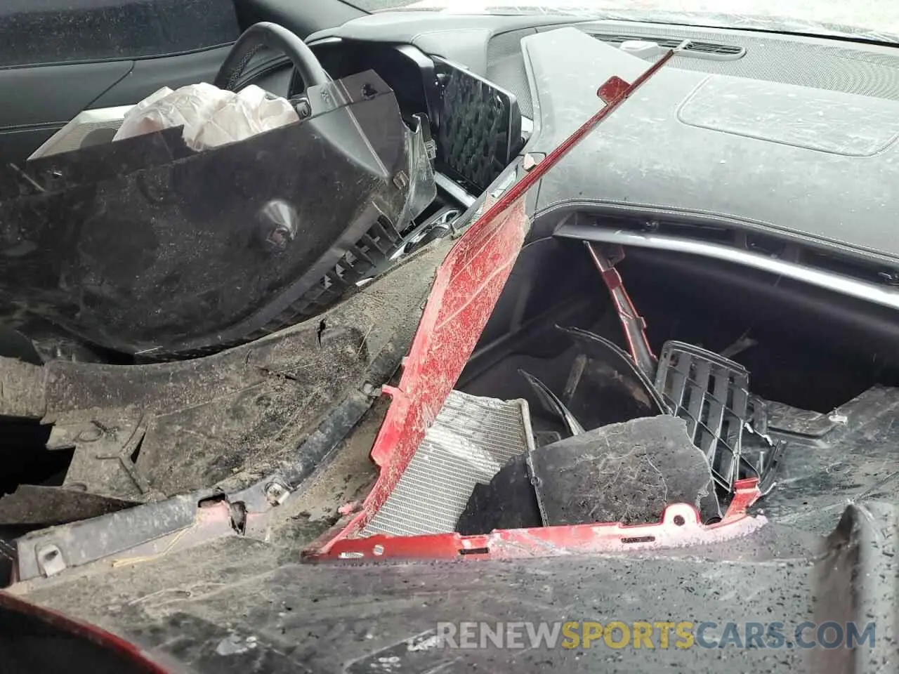 8 fotografías del automóvil dañado 1G1YB3D41R5123651 CHEVROLET CORVETTE 2024