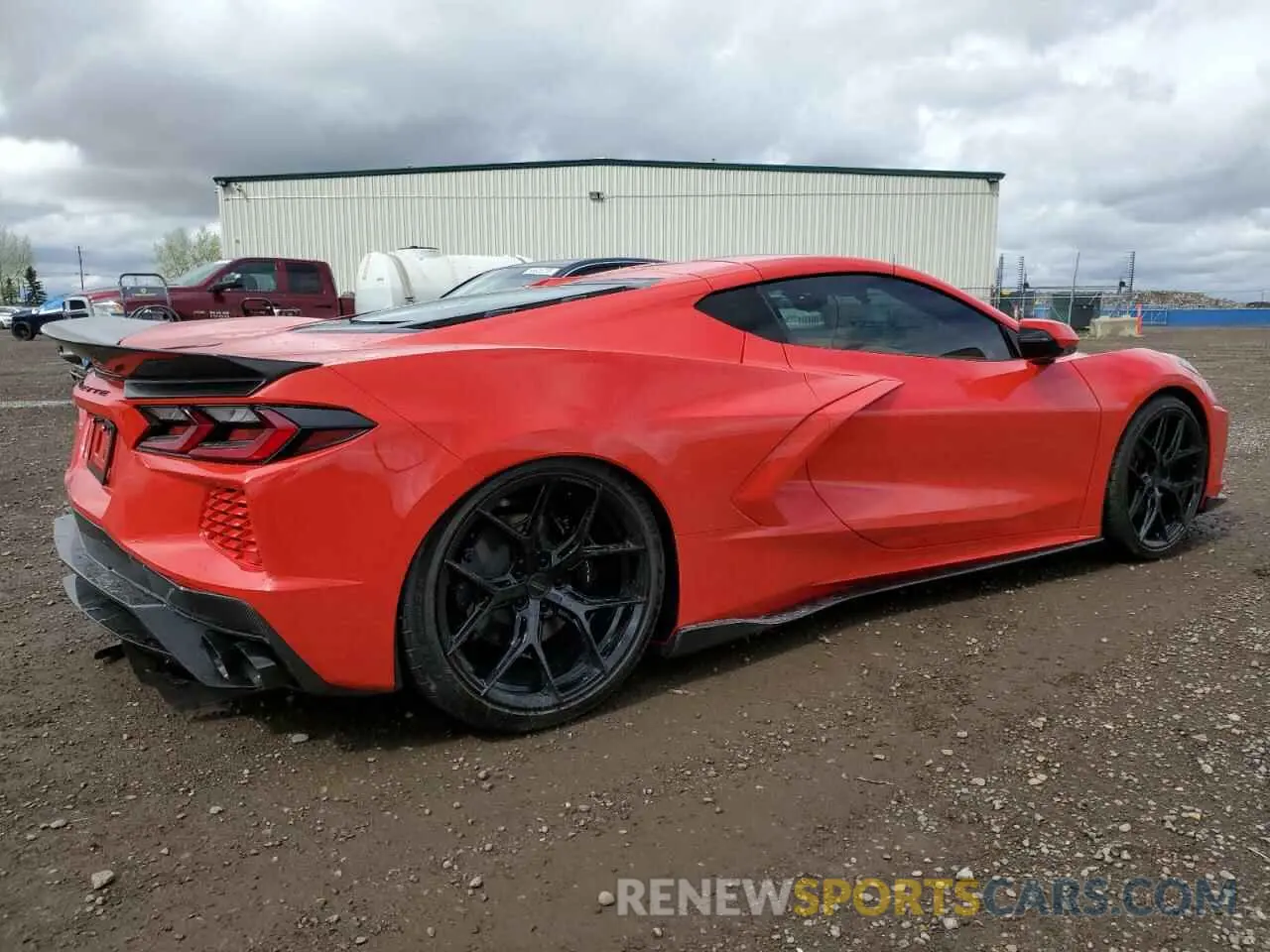 3 fotografías del automóvil dañado 1G1YC2D44R5104325 CHEVROLET CORVETTE 2024