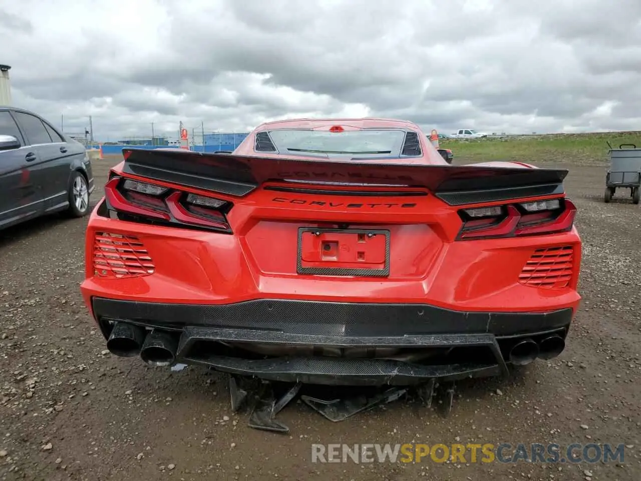 6 fotografías del automóvil dañado 1G1YC2D44R5104325 CHEVROLET CORVETTE 2024