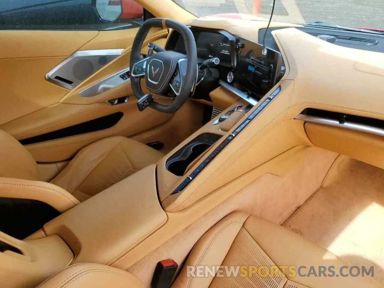 8 fotografías del automóvil dañado 1G1YC2D44R5104325 CHEVROLET CORVETTE 2024