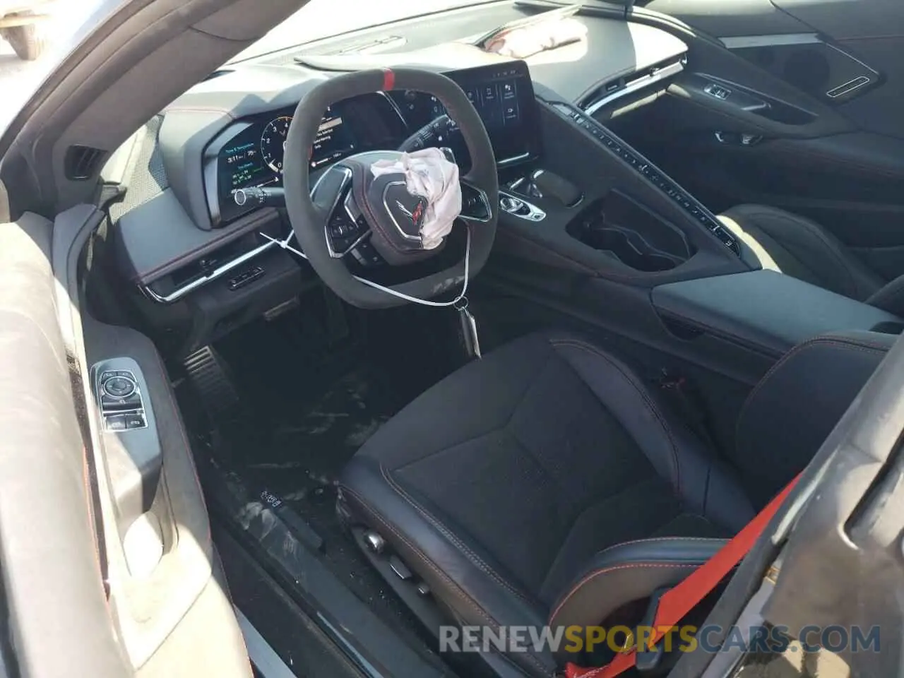 8 fotografías del automóvil dañado 1G1YC2D47R5106960 CHEVROLET CORVETTE 2024