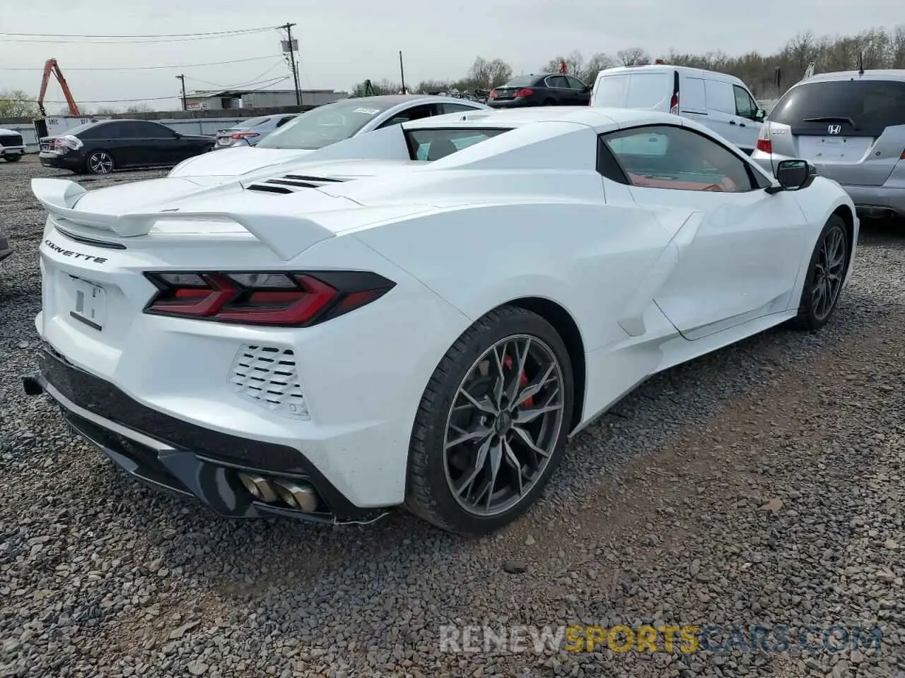 3 fotografías del automóvil dañado 1G1YC3D40R5129714 CHEVROLET CORVETTE 2024