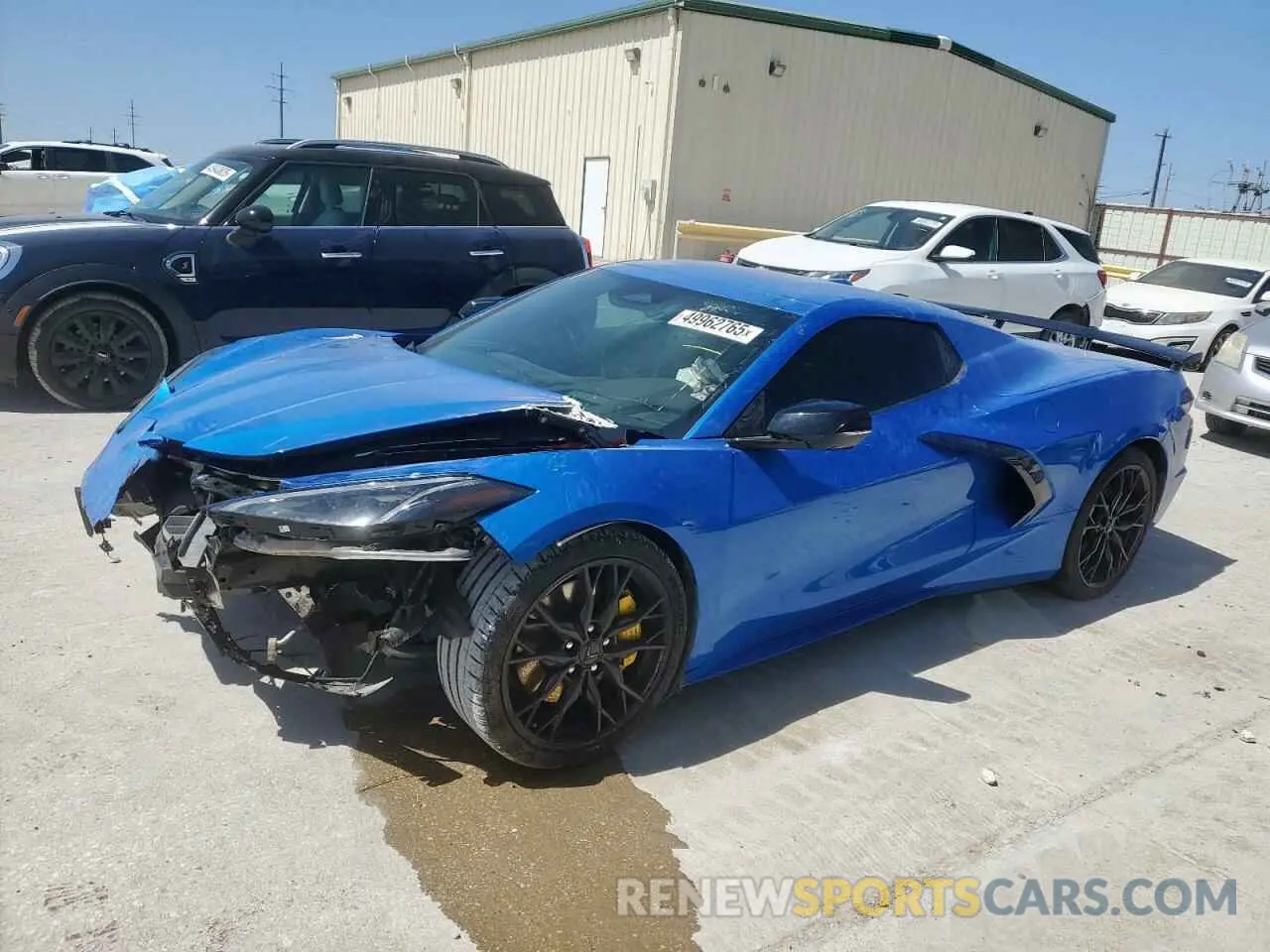 1 fotografías del automóvil dañado 1G1YB3D40S5104689 CHEVROLET CORVETTE 2025