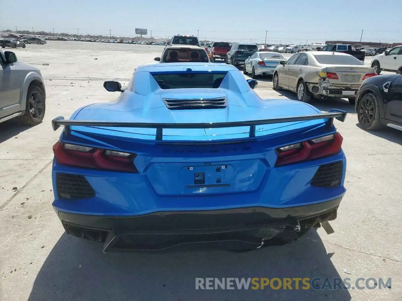 6 fotografías del automóvil dañado 1G1YB3D40S5104689 CHEVROLET CORVETTE 2025