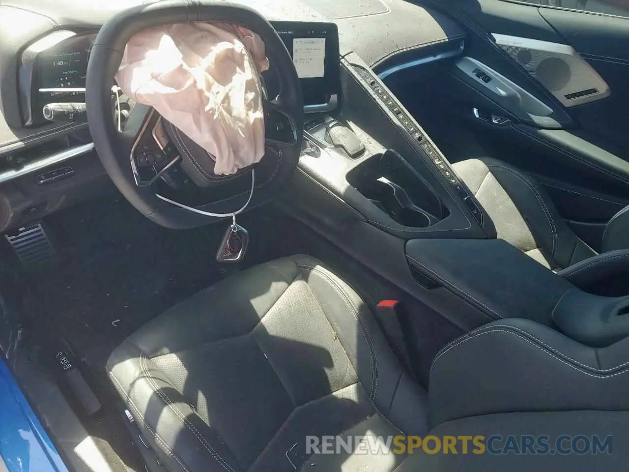 8 fotografías del automóvil dañado 1G1YB3D40S5104689 CHEVROLET CORVETTE 2025
