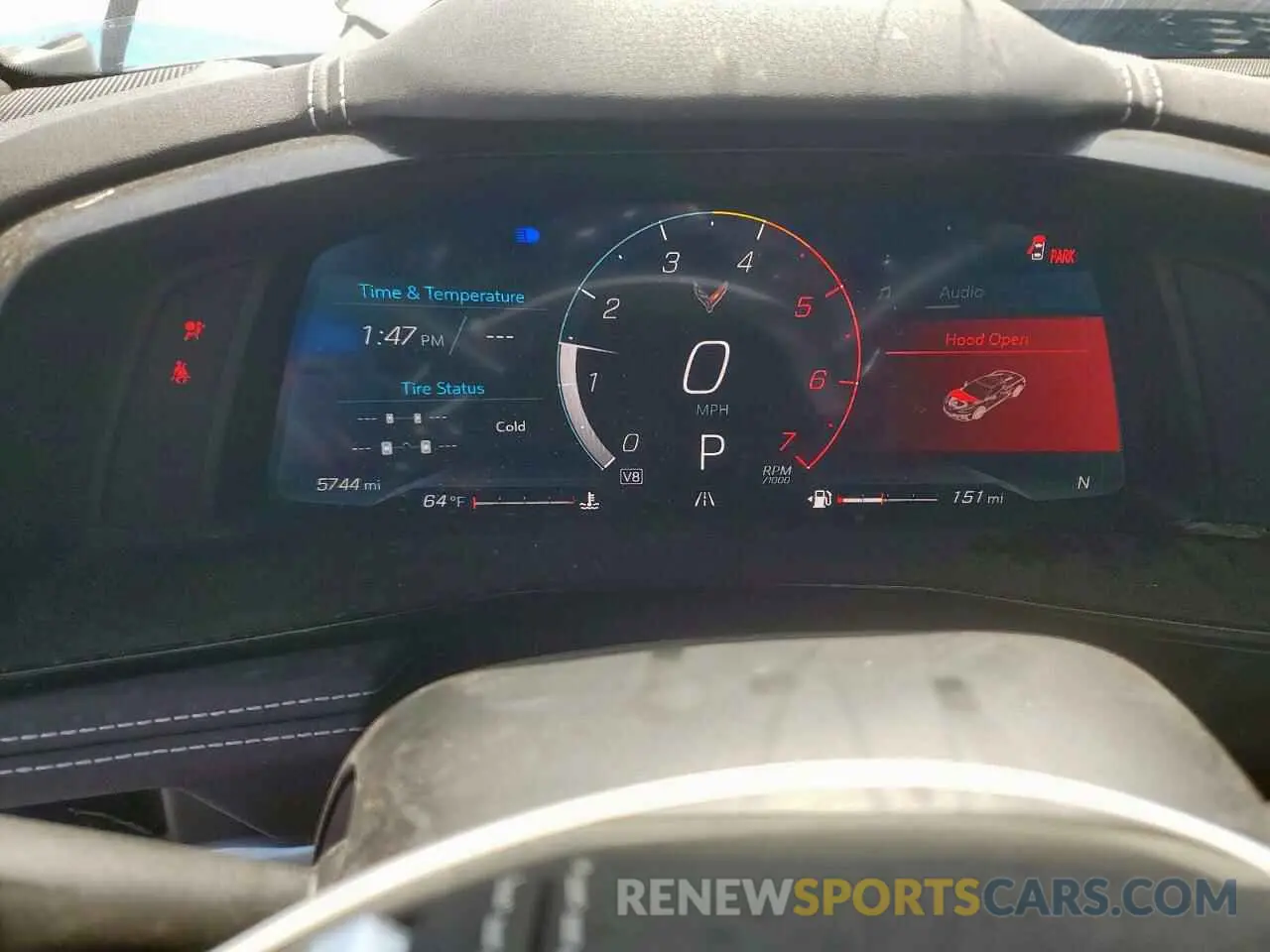 9 fotografías del automóvil dañado 1G1YB3D40S5104689 CHEVROLET CORVETTE 2025