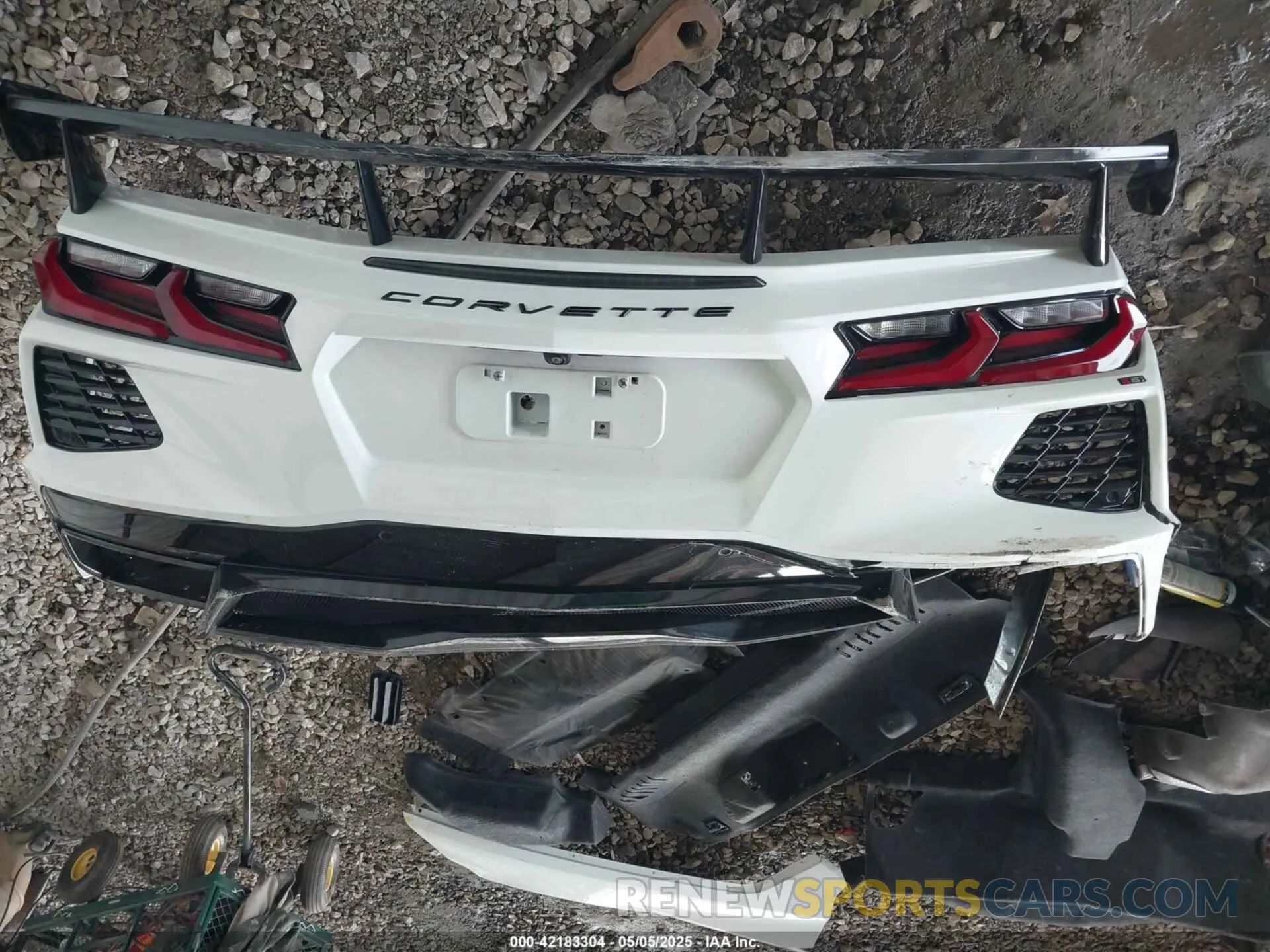 12 fotografías del automóvil dañado 1G1Y62D47L5106522 CHEVROLET CORVETTE STINGRAY 2020