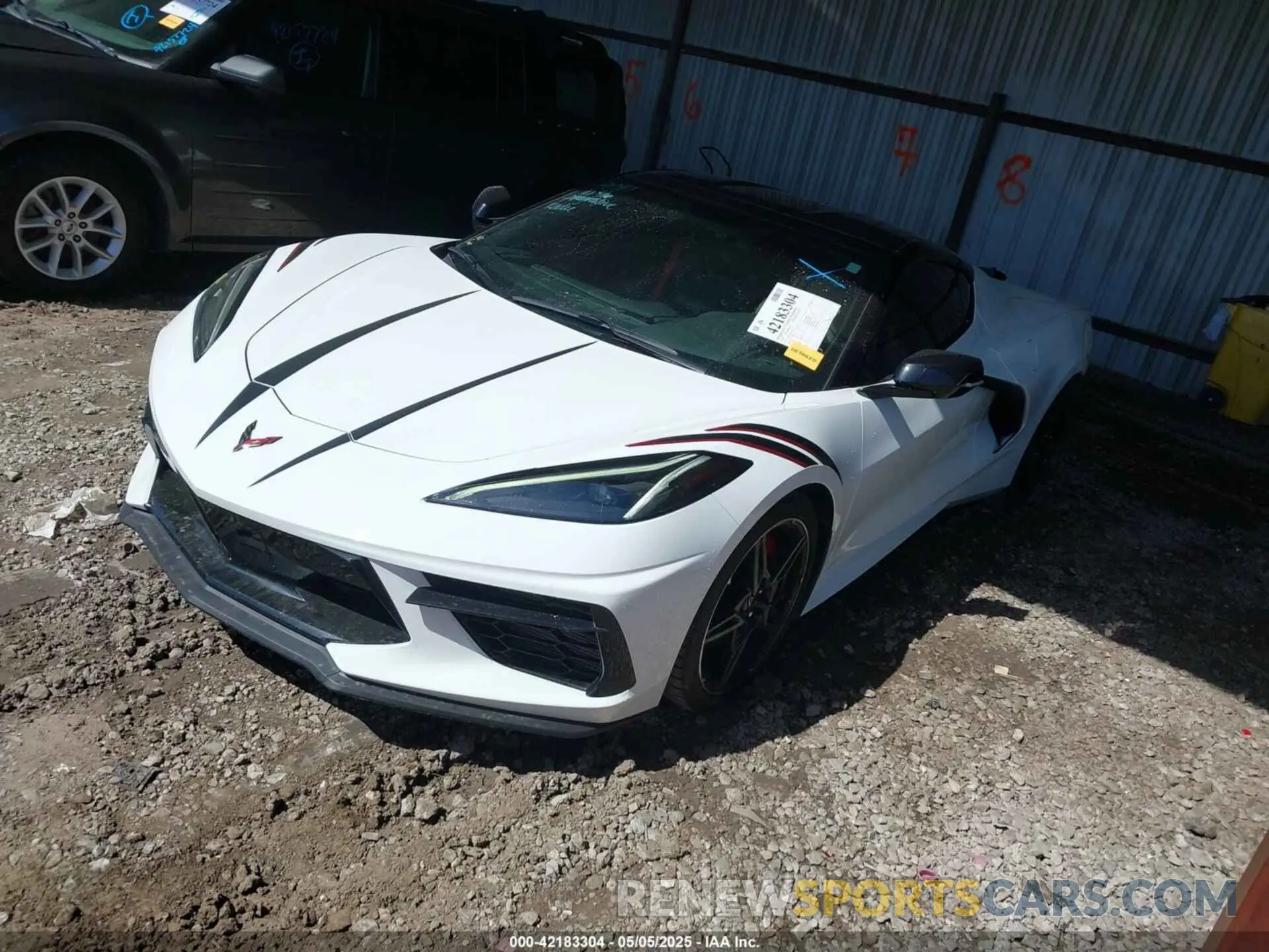 2 fotografías del automóvil dañado 1G1Y62D47L5106522 CHEVROLET CORVETTE STINGRAY 2020
