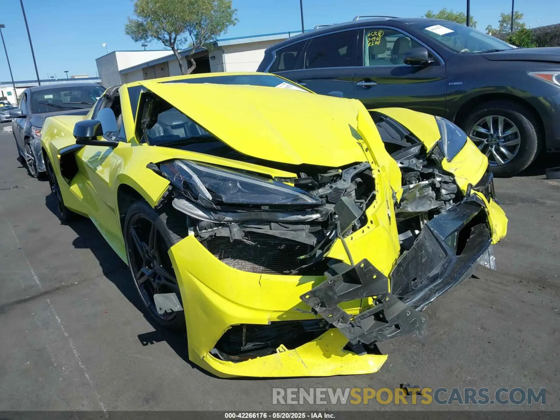 1 fotografías del automóvil dañado 1G1YA2D45M5123514 CHEVROLET CORVETTE STINGRAY 2021