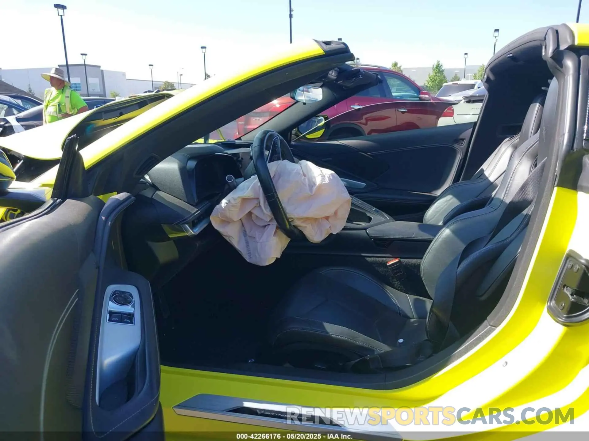 5 fotografías del automóvil dañado 1G1YA2D45M5123514 CHEVROLET CORVETTE STINGRAY 2021