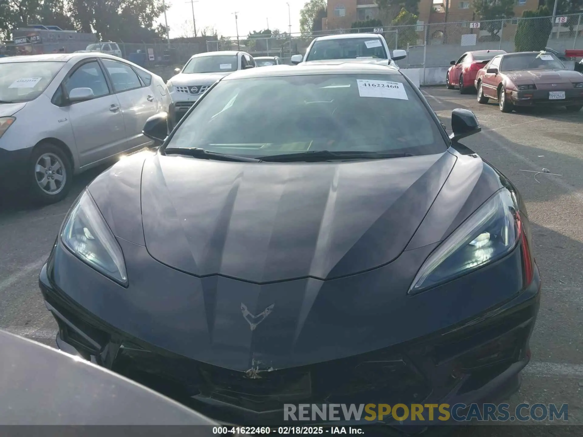 12 fotografías del automóvil dañado 1G1YB2D46M5125799 CHEVROLET CORVETTE STINGRAY 2021