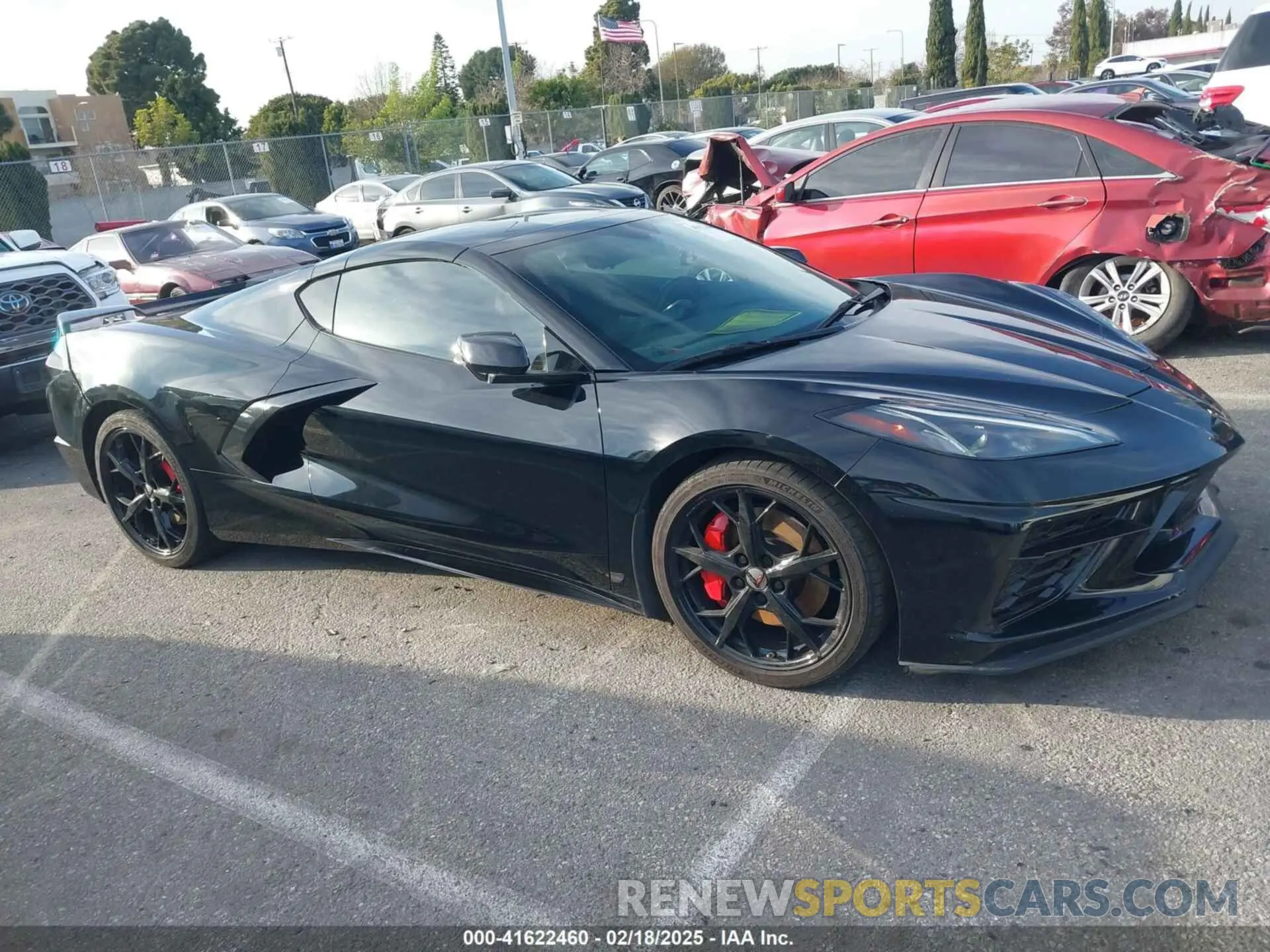 13 fotografías del automóvil dañado 1G1YB2D46M5125799 CHEVROLET CORVETTE STINGRAY 2021