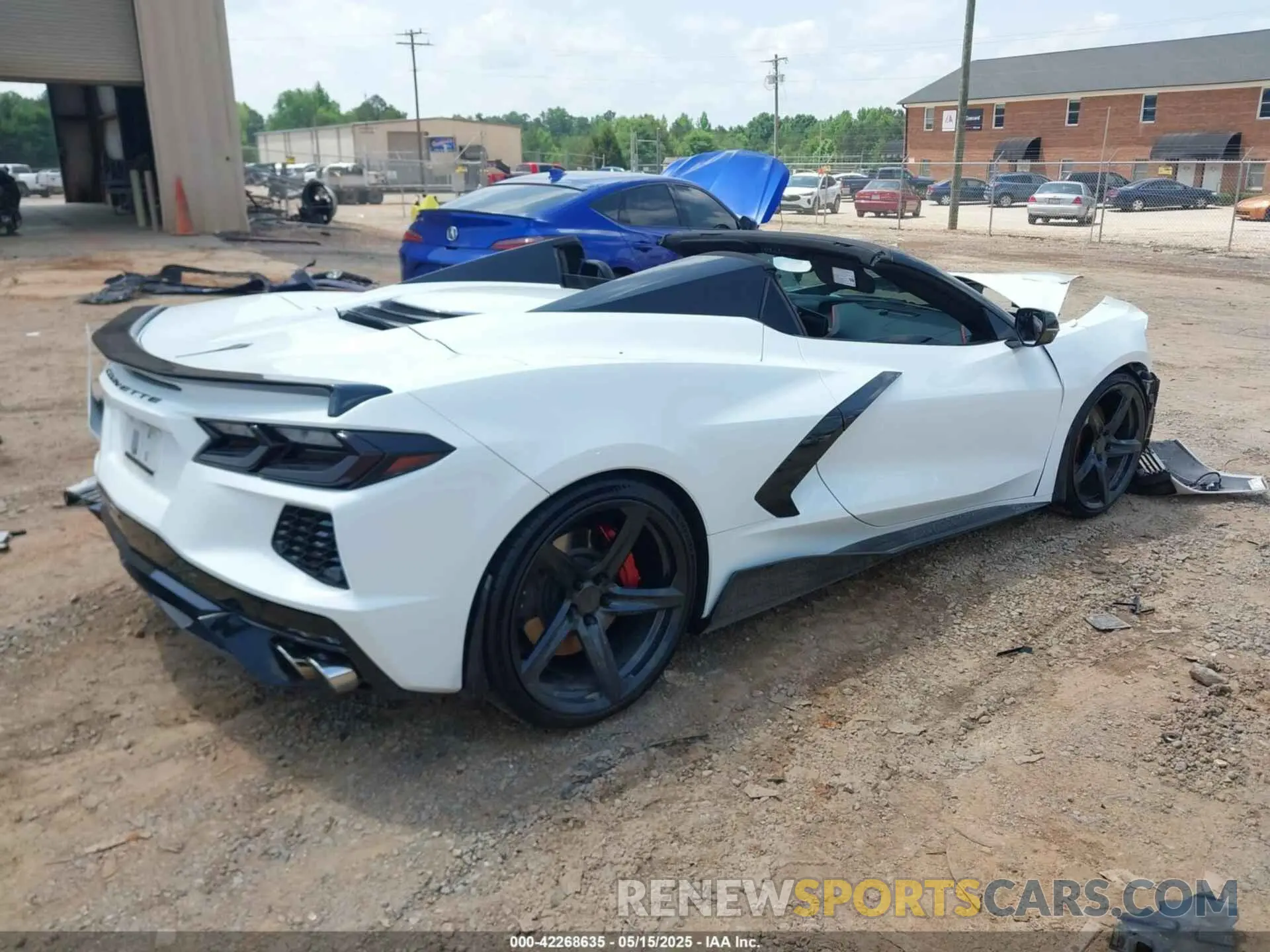 4 fotografías del automóvil dañado 1G1YC3D42M5114379 CHEVROLET CORVETTE STINGRAY 2021