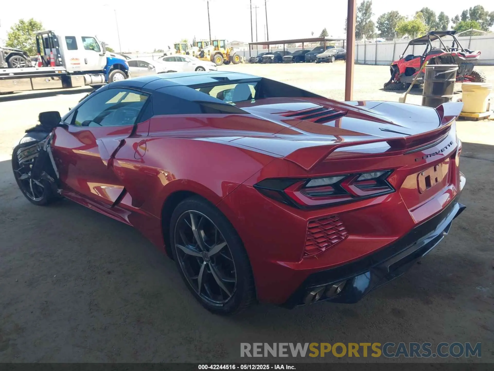 3 fotografías del automóvil dañado 1G1YC3D43M5119798 CHEVROLET CORVETTE STINGRAY 2021