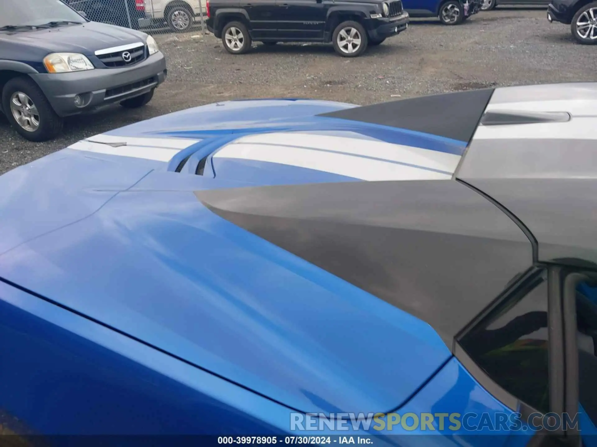 8 fotografías del automóvil dañado 1G1YC3D48M5117366 CHEVROLET CORVETTE STINGRAY 2021