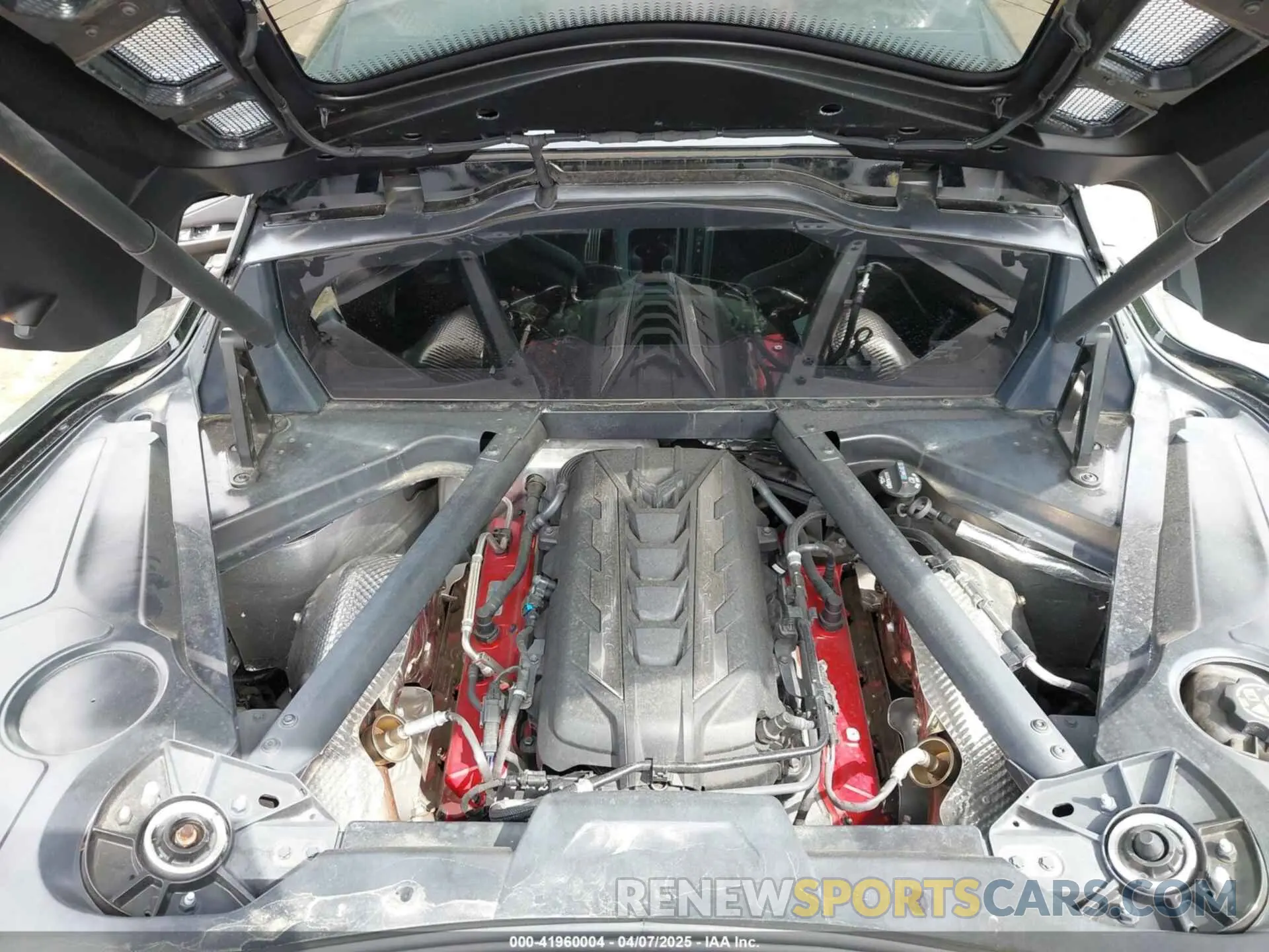 10 fotografías del automóvil dañado 1G1YA2D45N5109713 CHEVROLET CORVETTE STINGRAY 2022