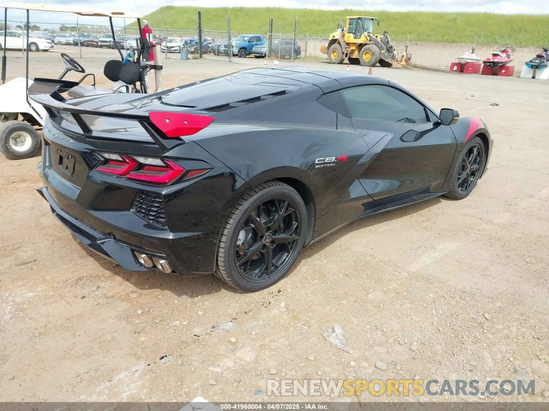 4 fotografías del automóvil dañado 1G1YA2D45N5109713 CHEVROLET CORVETTE STINGRAY 2022