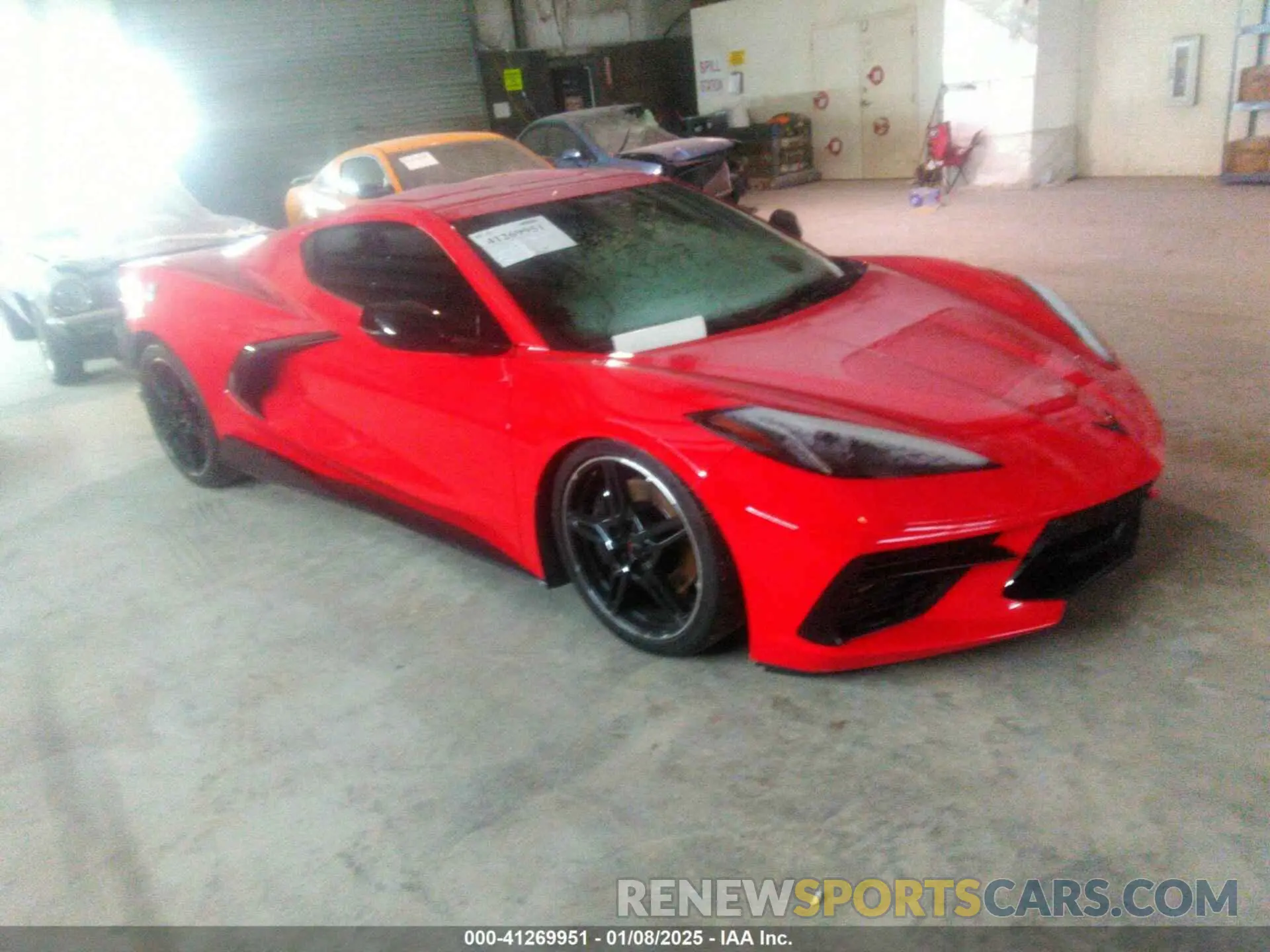 1 fotografías del automóvil dañado 1G1YB2D46N5100550 CHEVROLET CORVETTE STINGRAY 2022