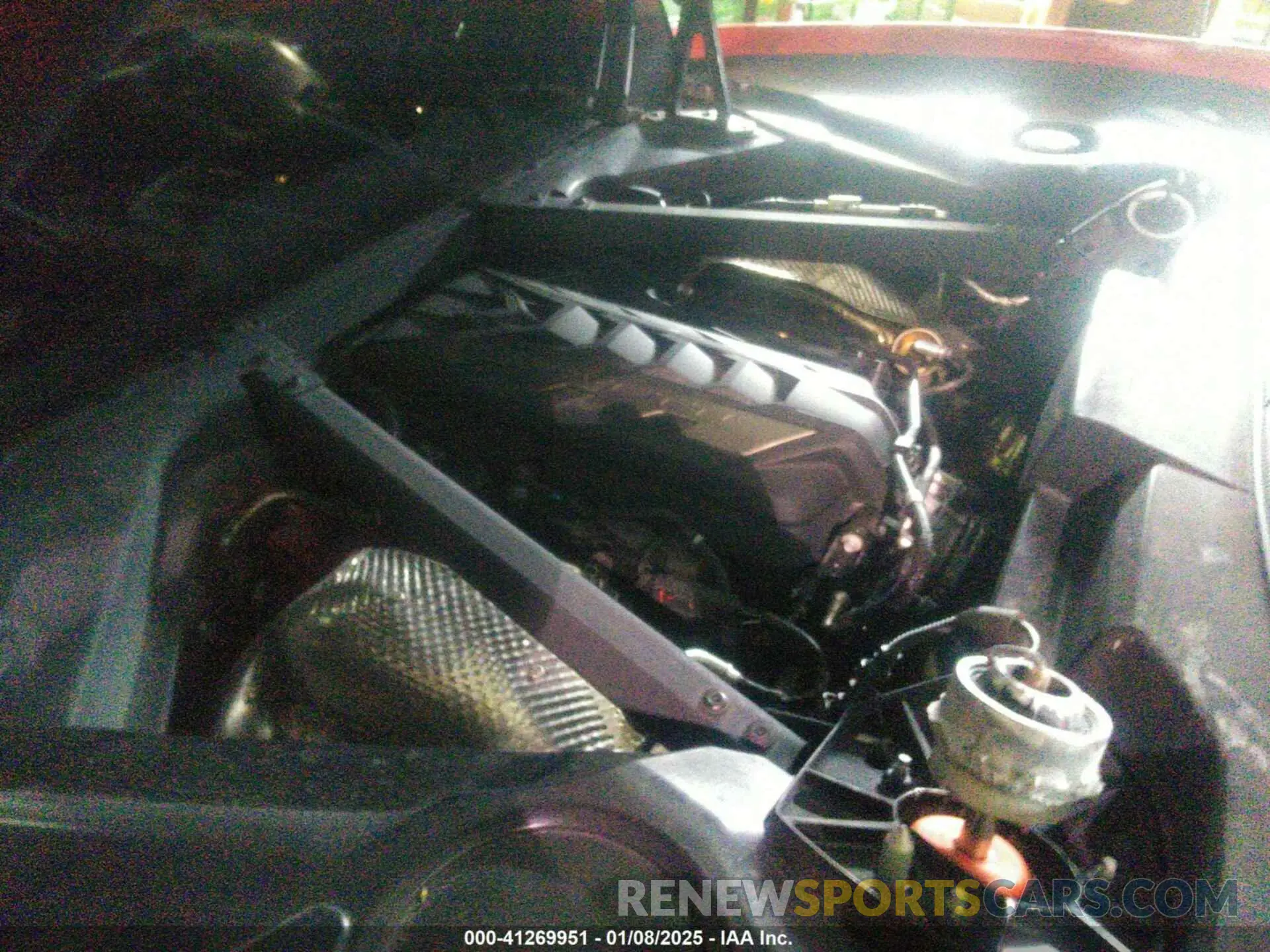 10 fotografías del automóvil dañado 1G1YB2D46N5100550 CHEVROLET CORVETTE STINGRAY 2022