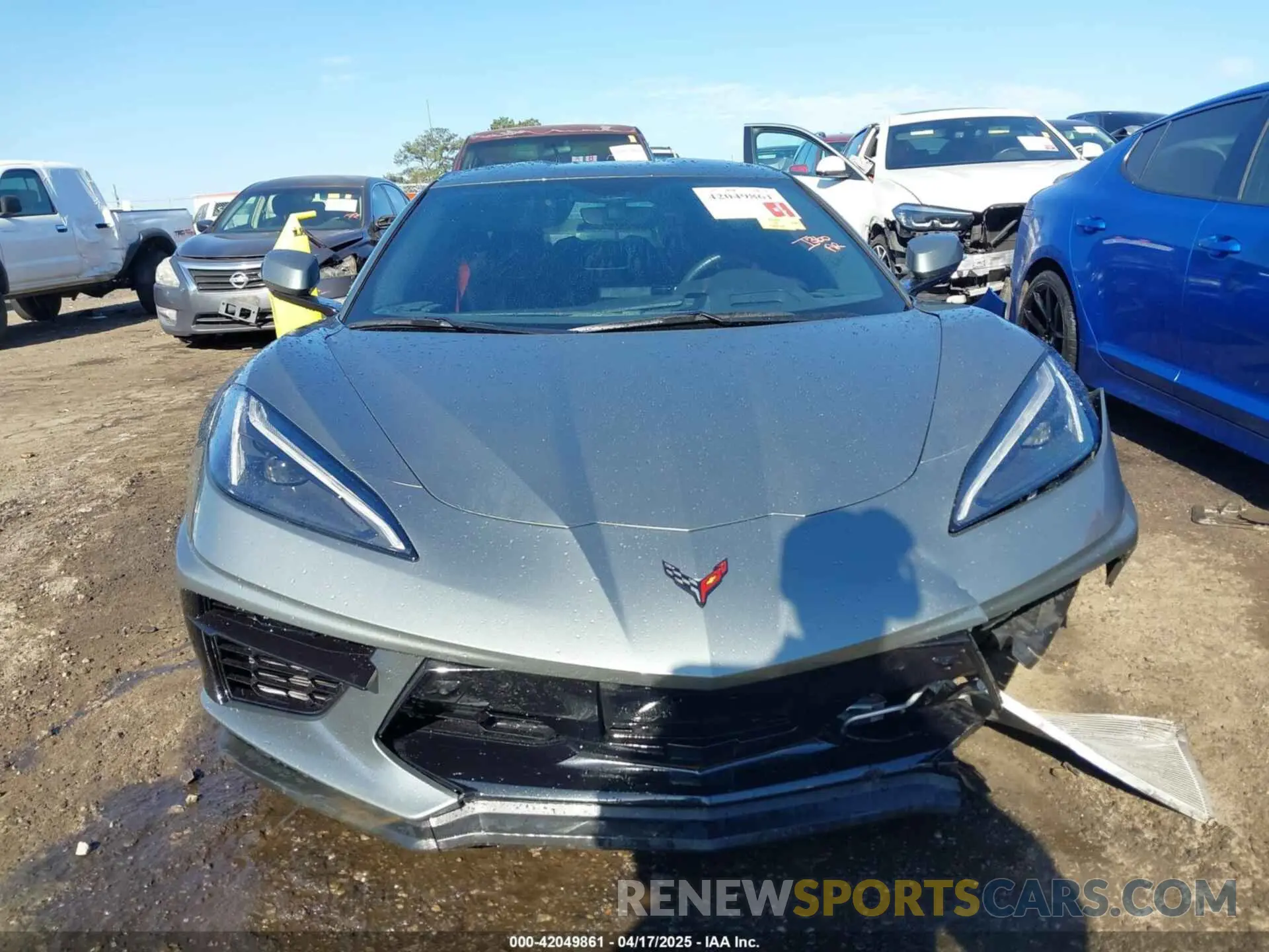 12 fotografías del automóvil dañado 1G1YC2D47N5104751 CHEVROLET CORVETTE STINGRAY 2022
