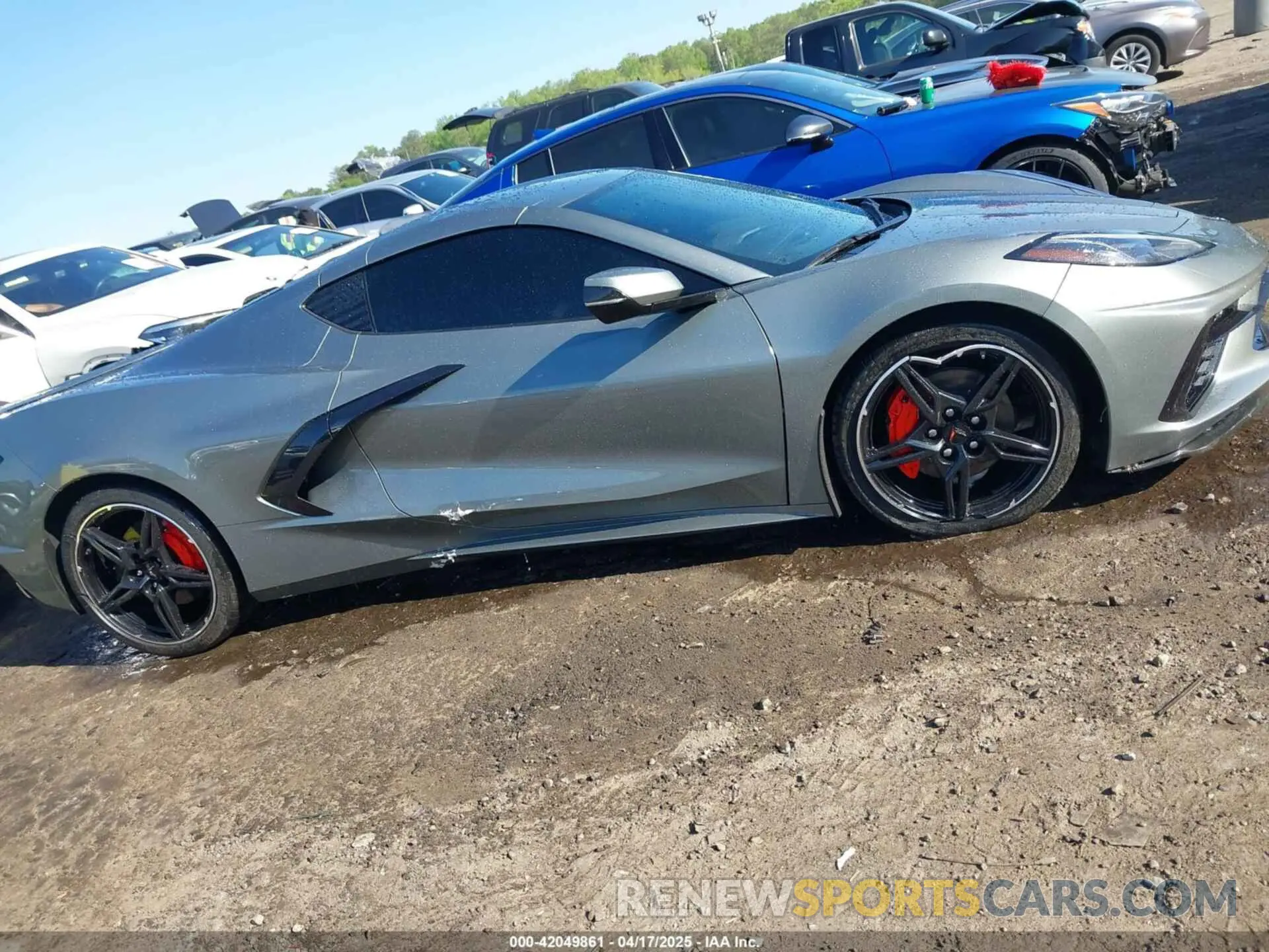 13 fotografías del automóvil dañado 1G1YC2D47N5104751 CHEVROLET CORVETTE STINGRAY 2022