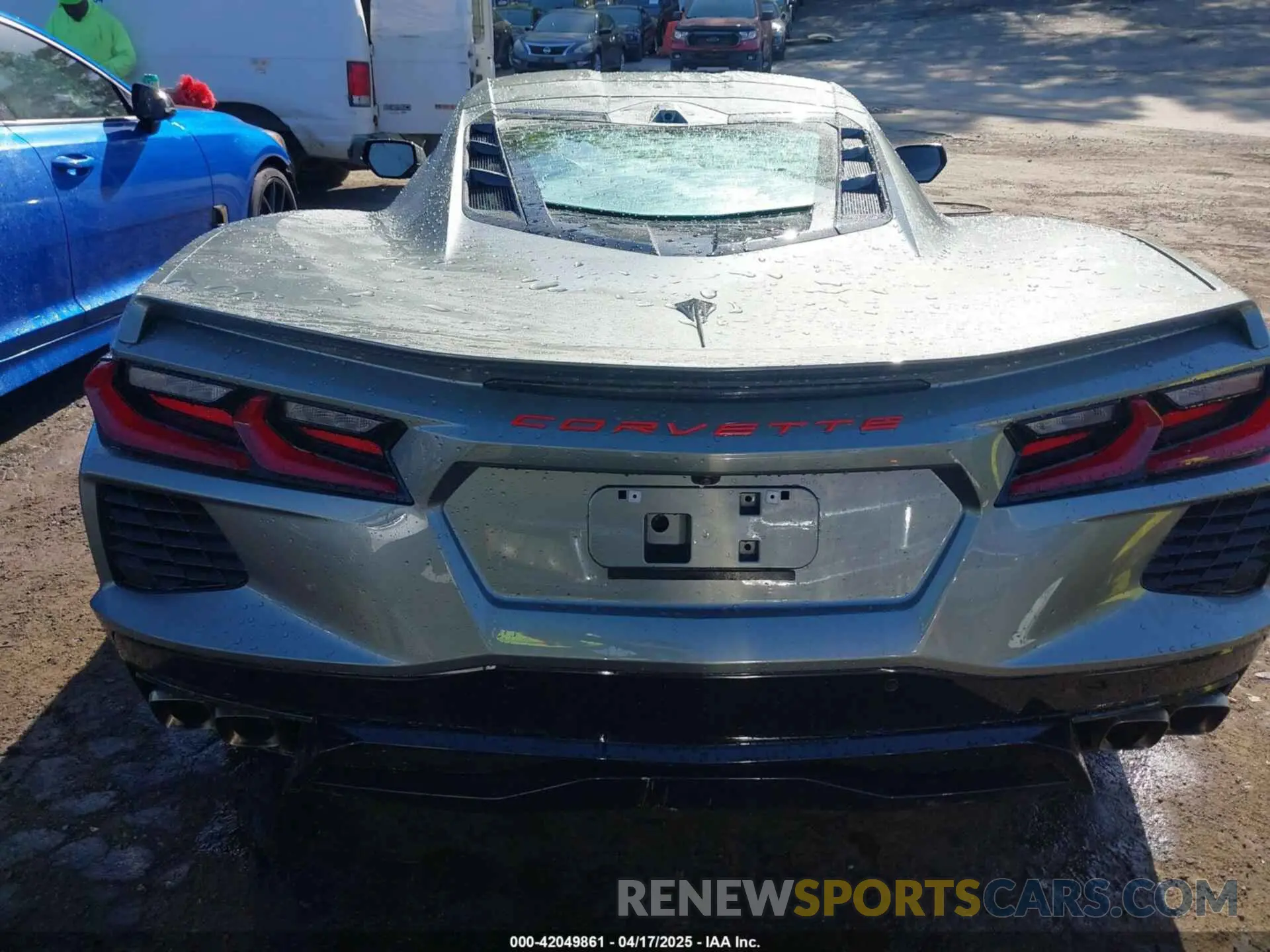 16 fotografías del automóvil dañado 1G1YC2D47N5104751 CHEVROLET CORVETTE STINGRAY 2022