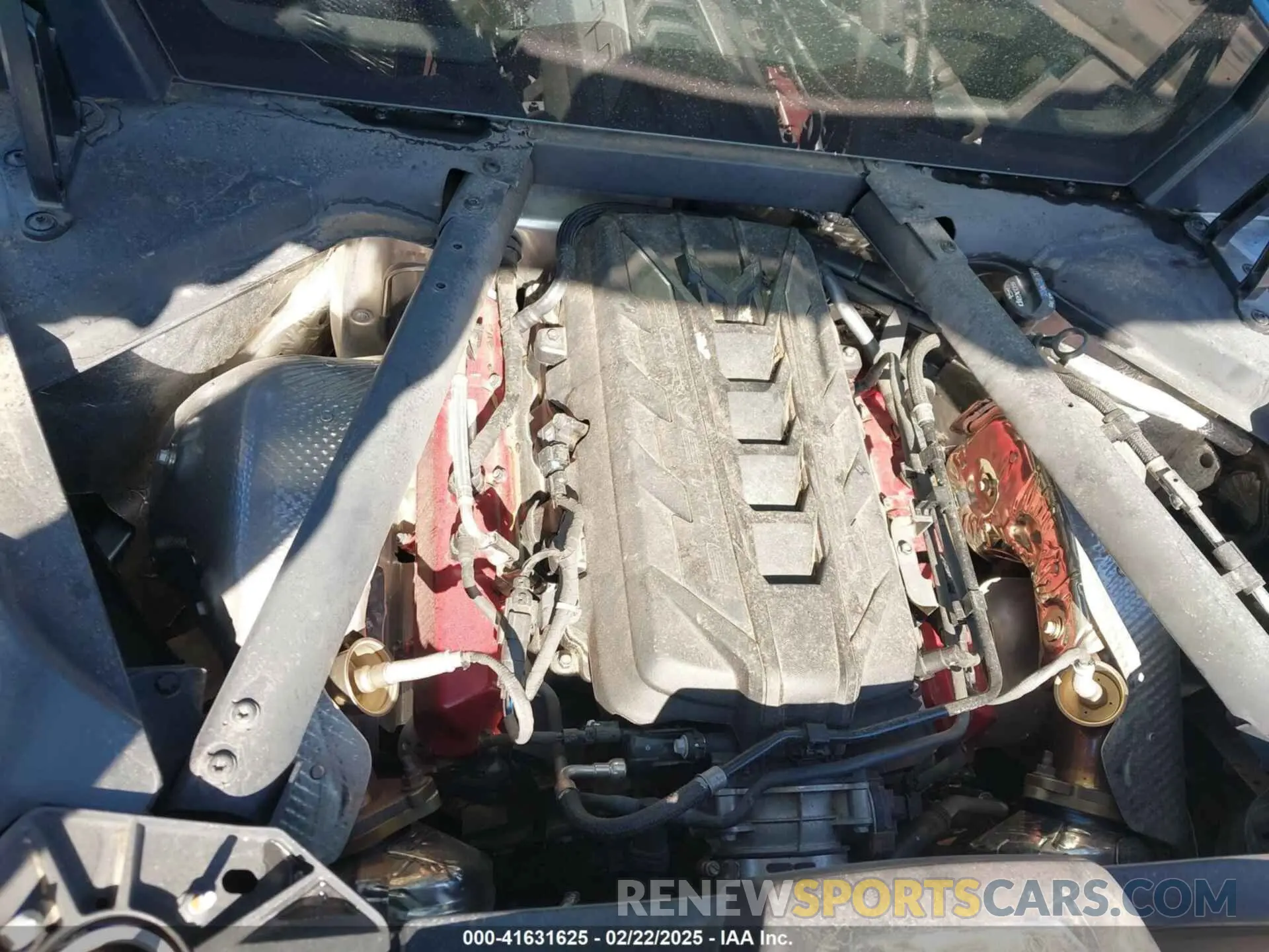 10 fotografías del automóvil dañado 1G1YA2D40P5129757 CHEVROLET CORVETTE STINGRAY 2023