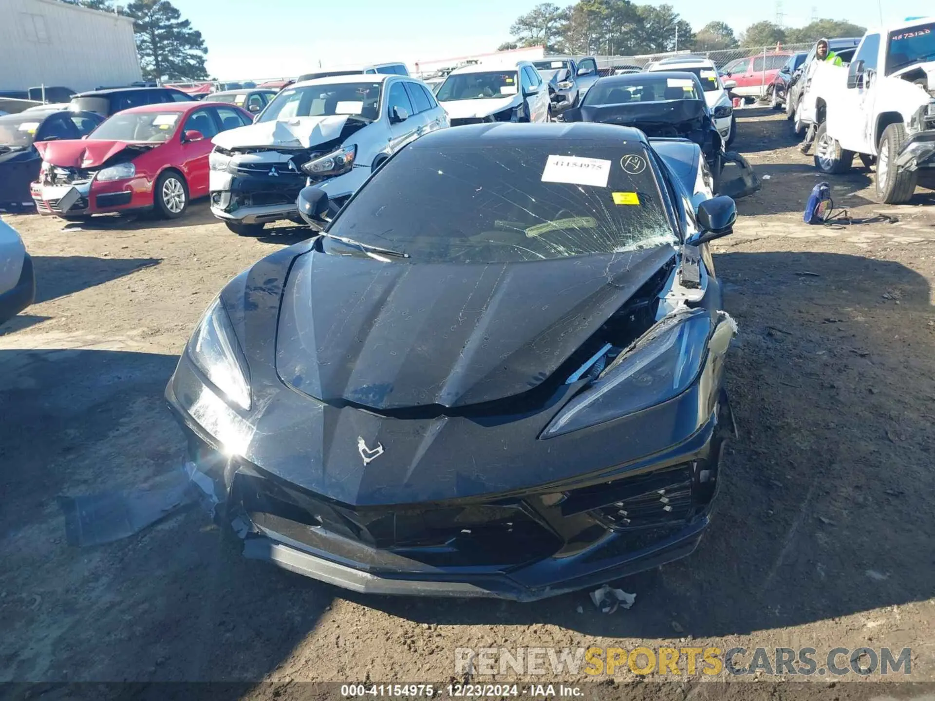 12 fotografías del automóvil dañado 1G1YA2D43P5129462 CHEVROLET CORVETTE STINGRAY 2023