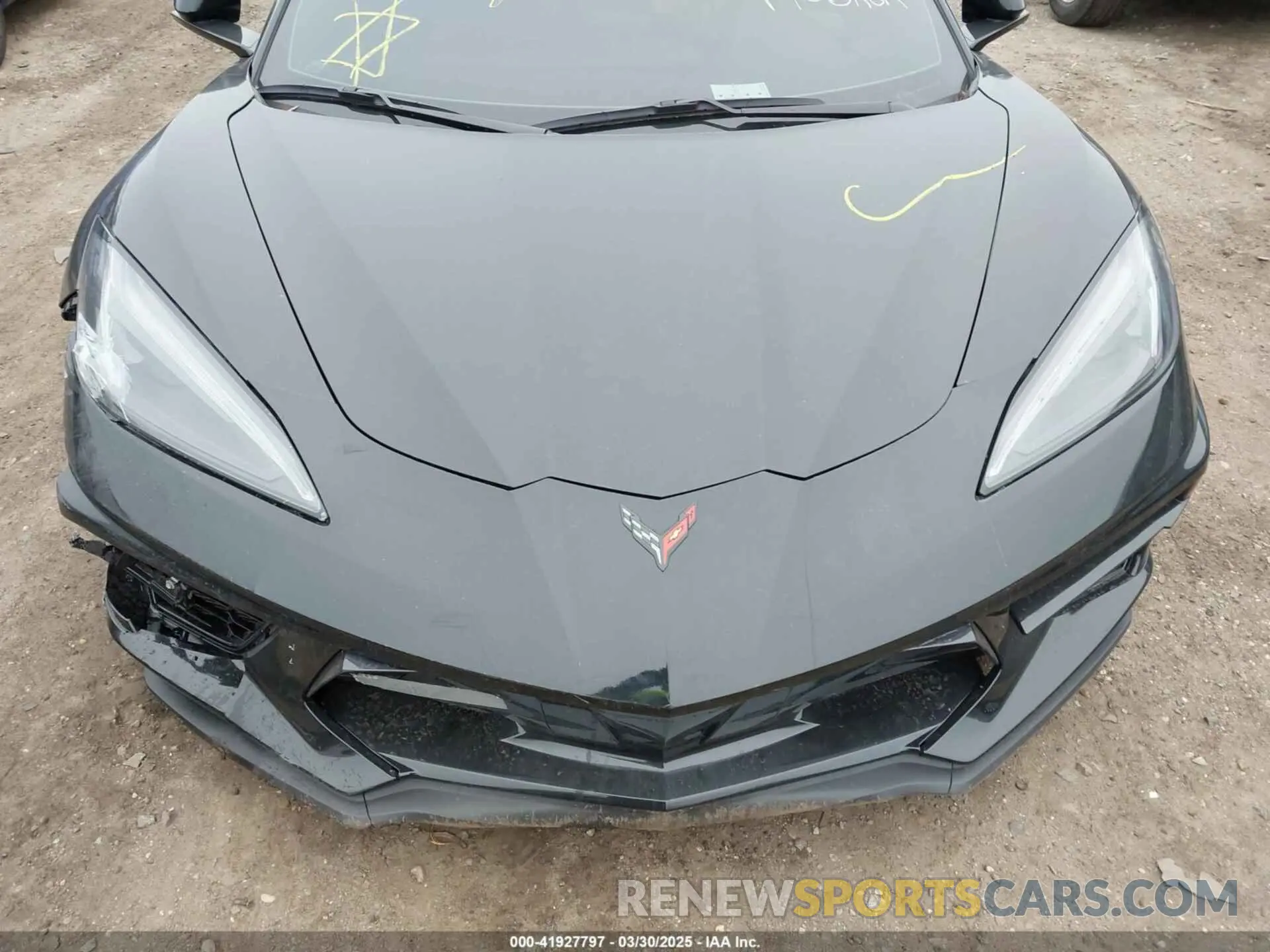 10 fotografías del automóvil dañado 1G1YA2D44P5123931 CHEVROLET CORVETTE STINGRAY 2023