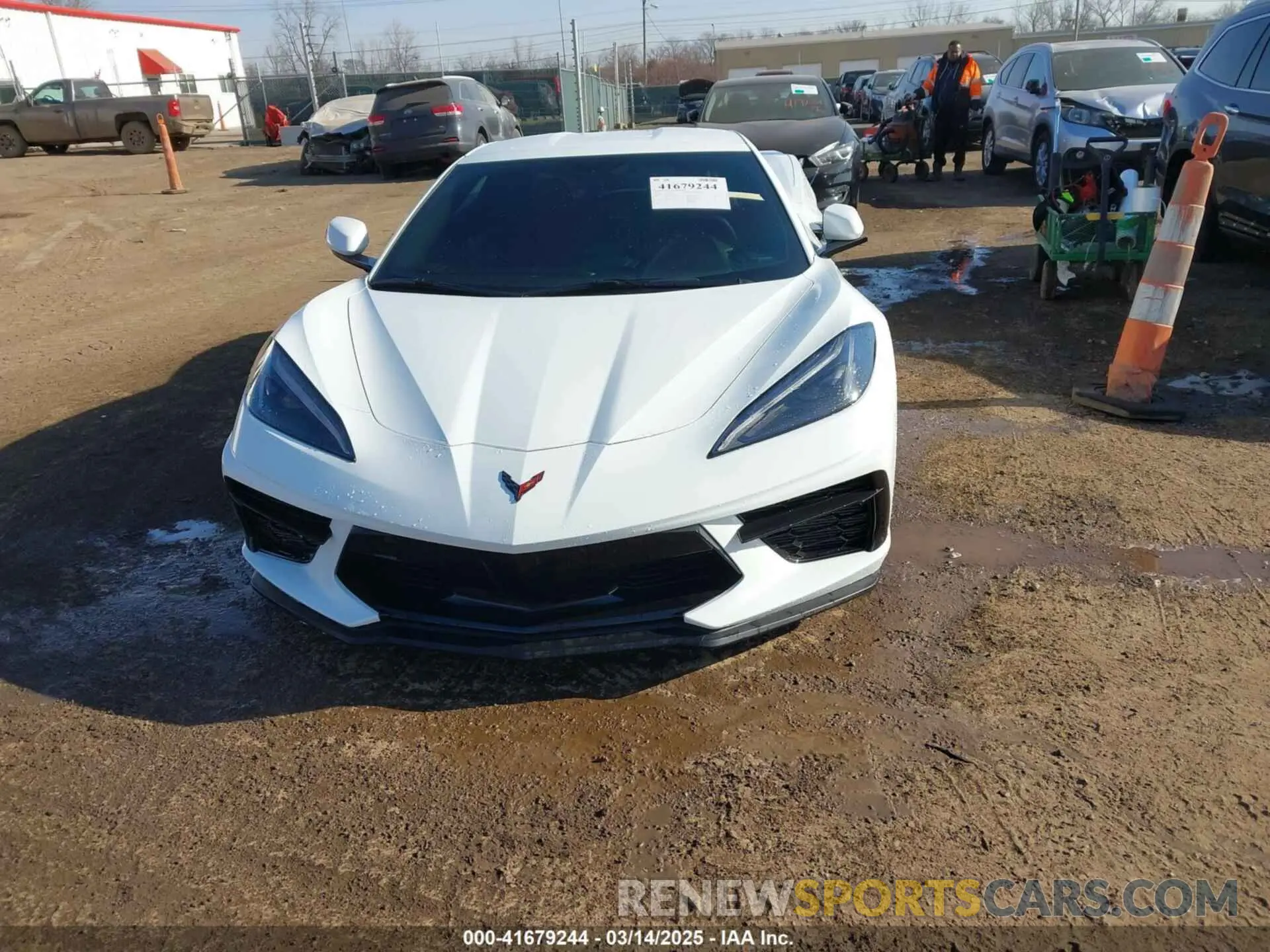 12 fotografías del automóvil dañado 1G1YA2D48P5130350 CHEVROLET CORVETTE STINGRAY 2023