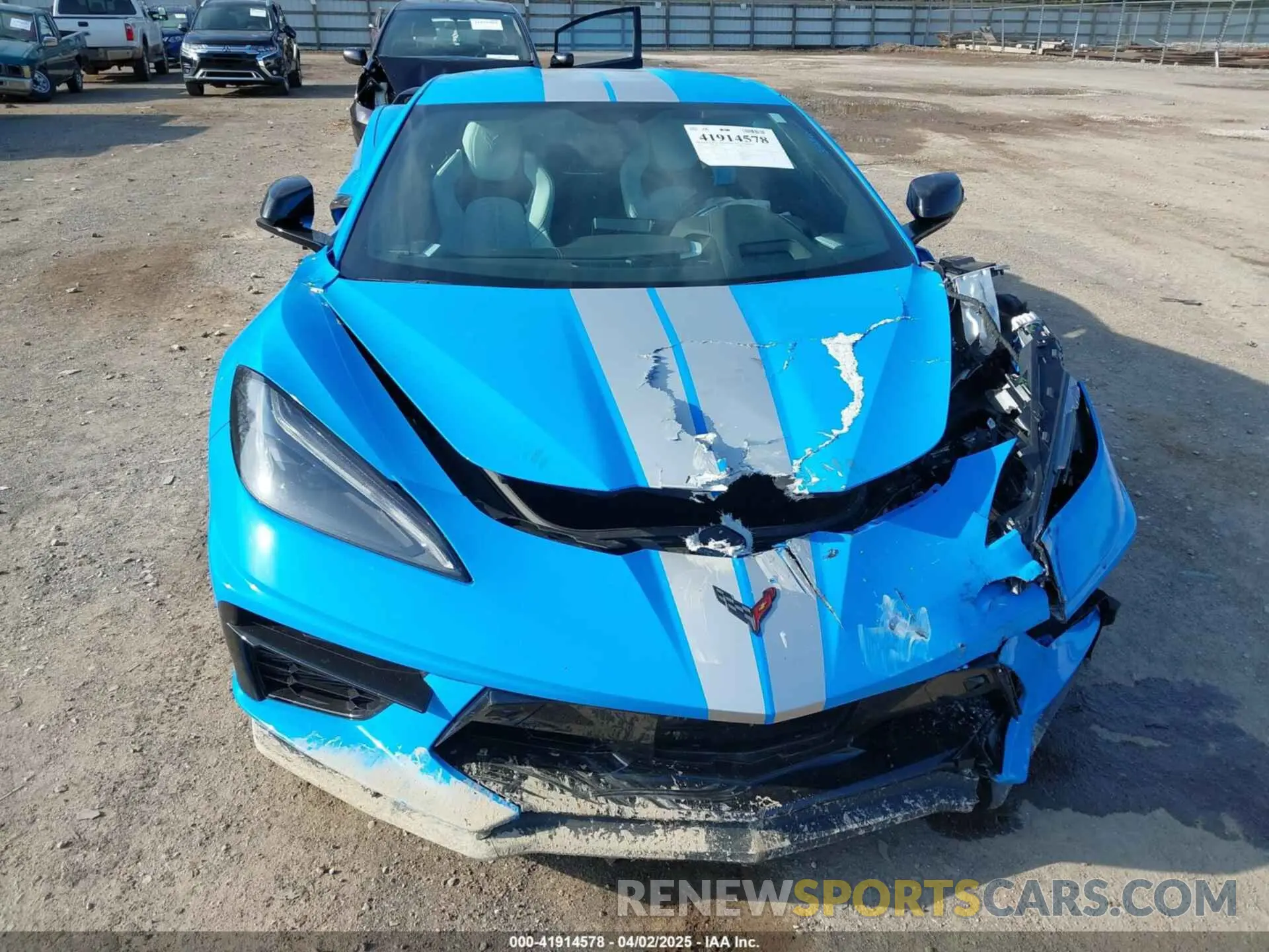 6 fotografías del automóvil dañado 1G1YB2D41P5135323 CHEVROLET CORVETTE STINGRAY 2023
