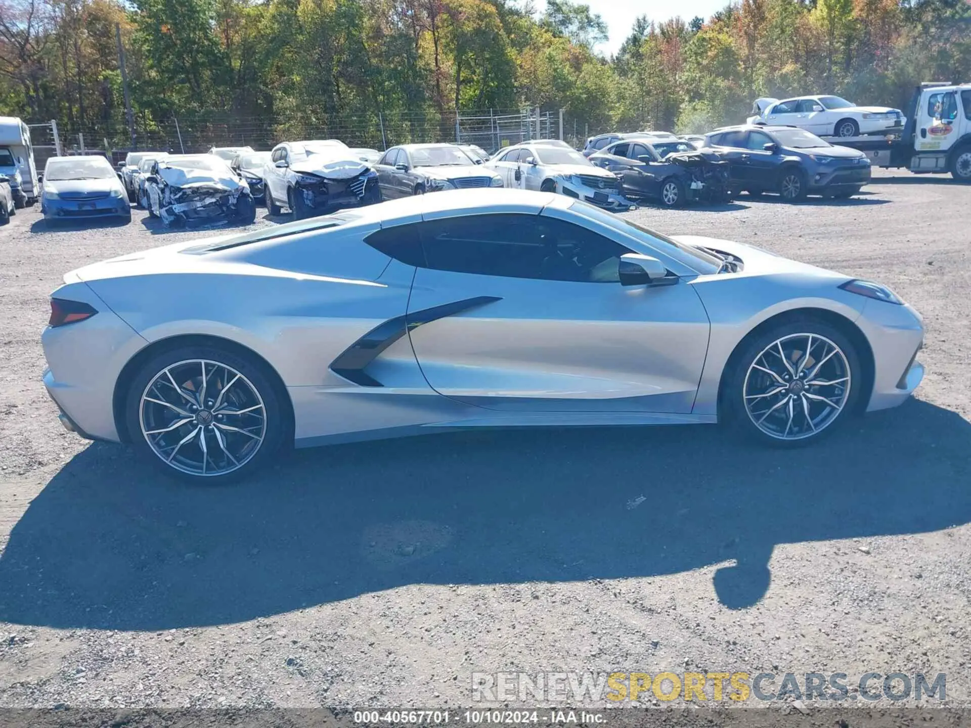 13 fotografías del automóvil dañado 1G1YB2D43P5112903 CHEVROLET CORVETTE STINGRAY 2023