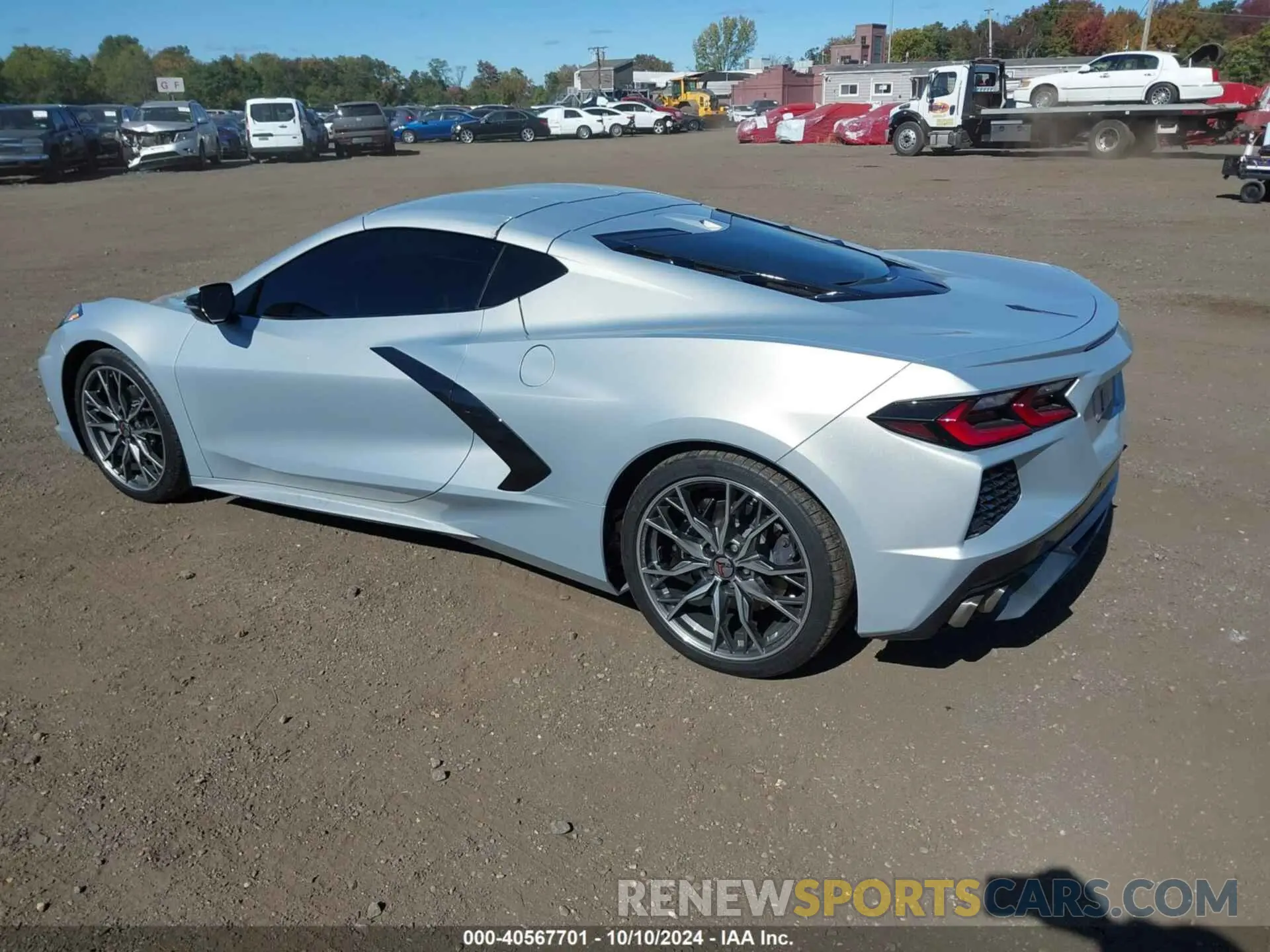 3 fotografías del automóvil dañado 1G1YB2D43P5112903 CHEVROLET CORVETTE STINGRAY 2023