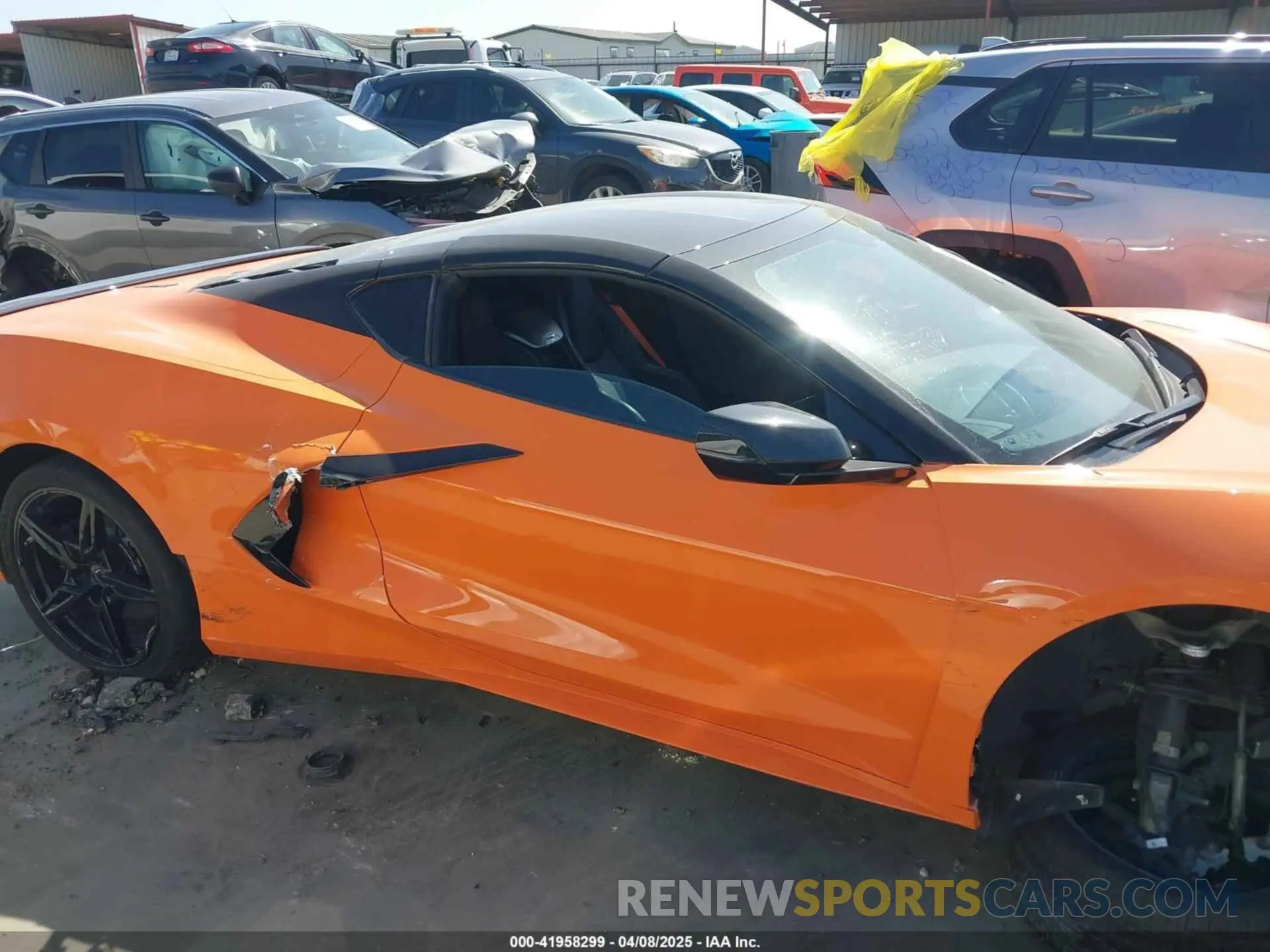 13 fotografías del automóvil dañado 1G1YB2D47P5137190 CHEVROLET CORVETTE STINGRAY 2023