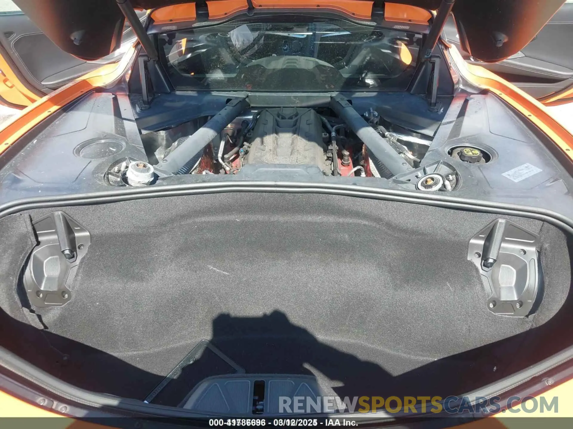 10 fotografías del automóvil dañado 1G1YC3D49P5120247 CHEVROLET CORVETTE STINGRAY 2023