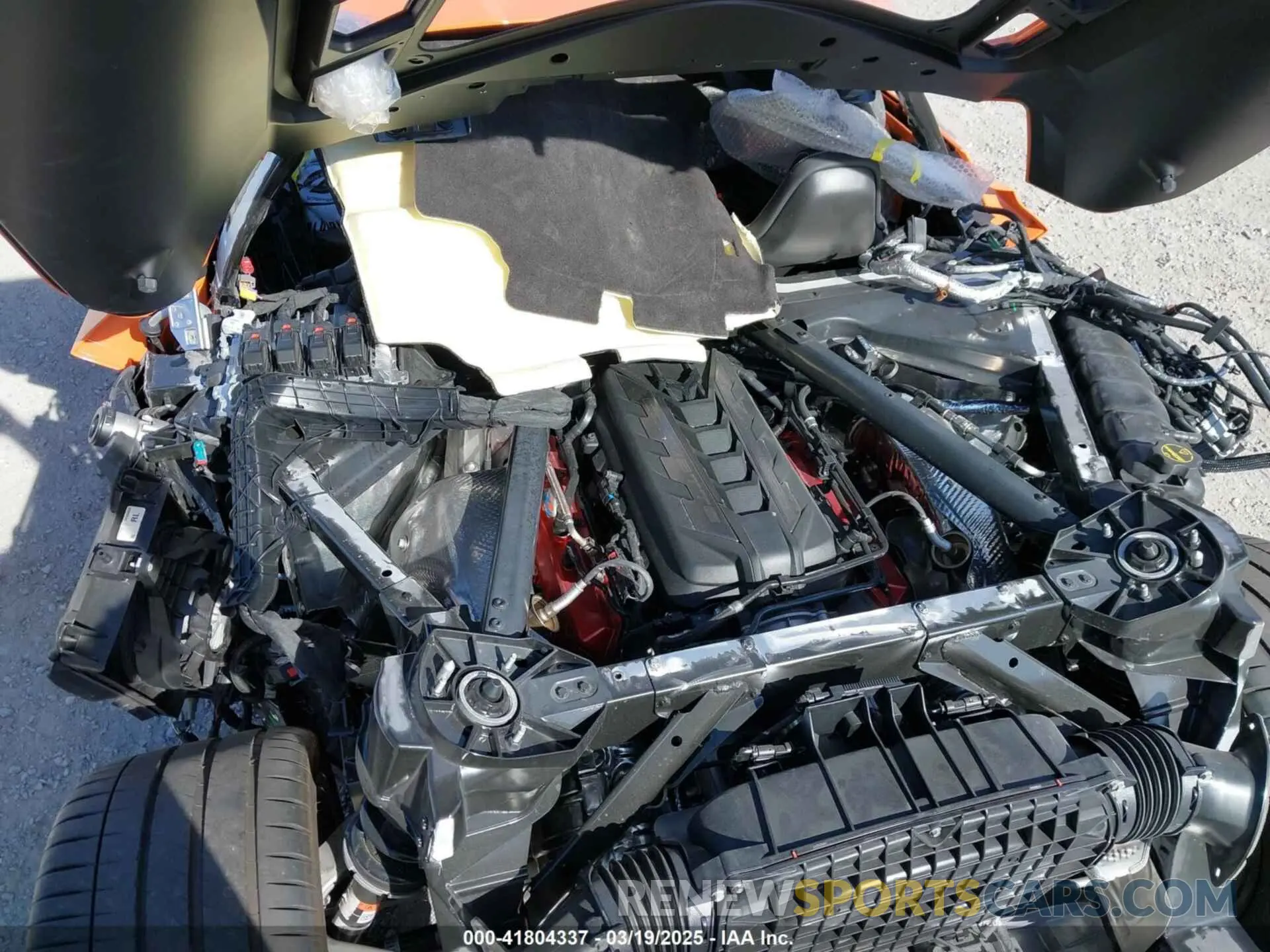 10 fotografías del automóvil dañado 1G1YA2D41R5125087 CHEVROLET CORVETTE STINGRAY 2024
