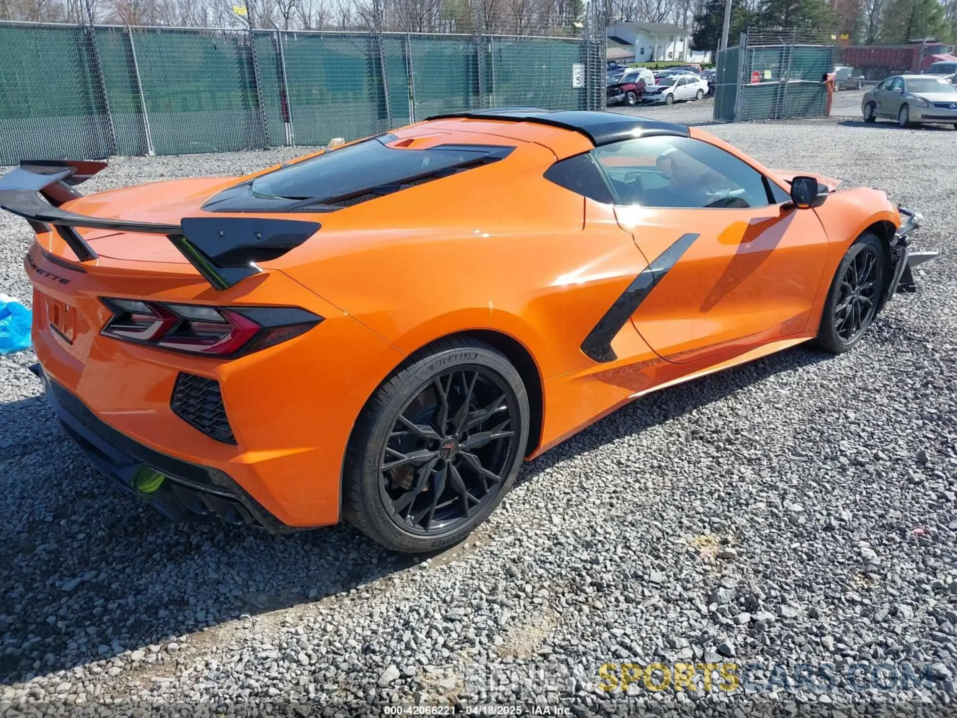 4 fotografías del automóvil dañado 1G1YB2D41R5115236 CHEVROLET CORVETTE STINGRAY 2024
