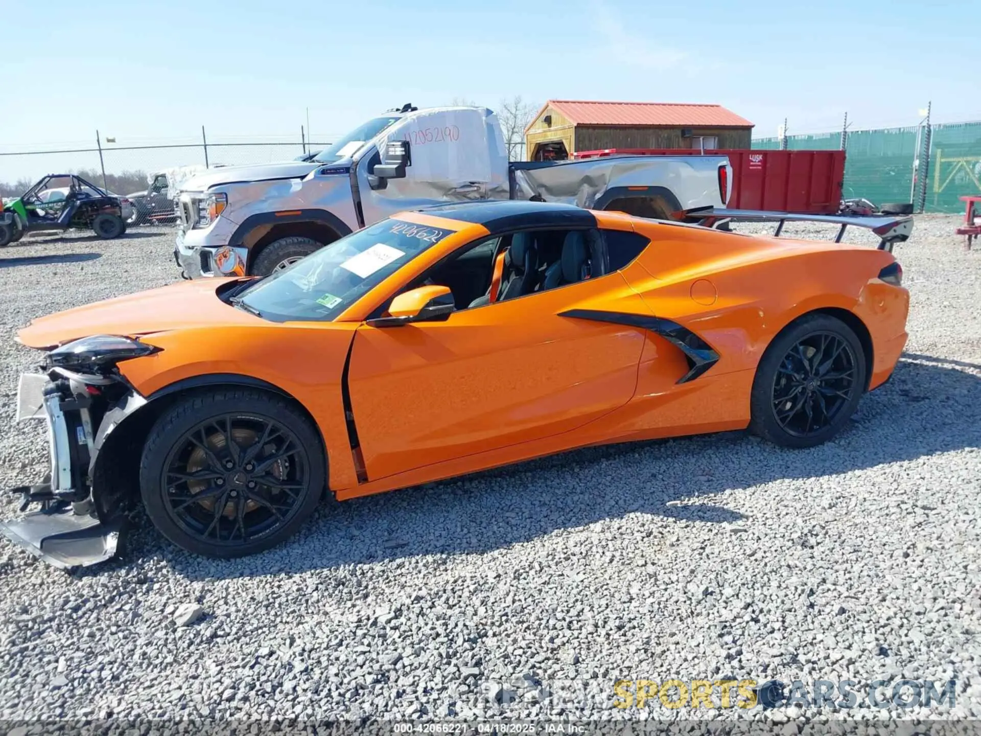 8 fotografías del automóvil dañado 1G1YB2D41R5115236 CHEVROLET CORVETTE STINGRAY 2024