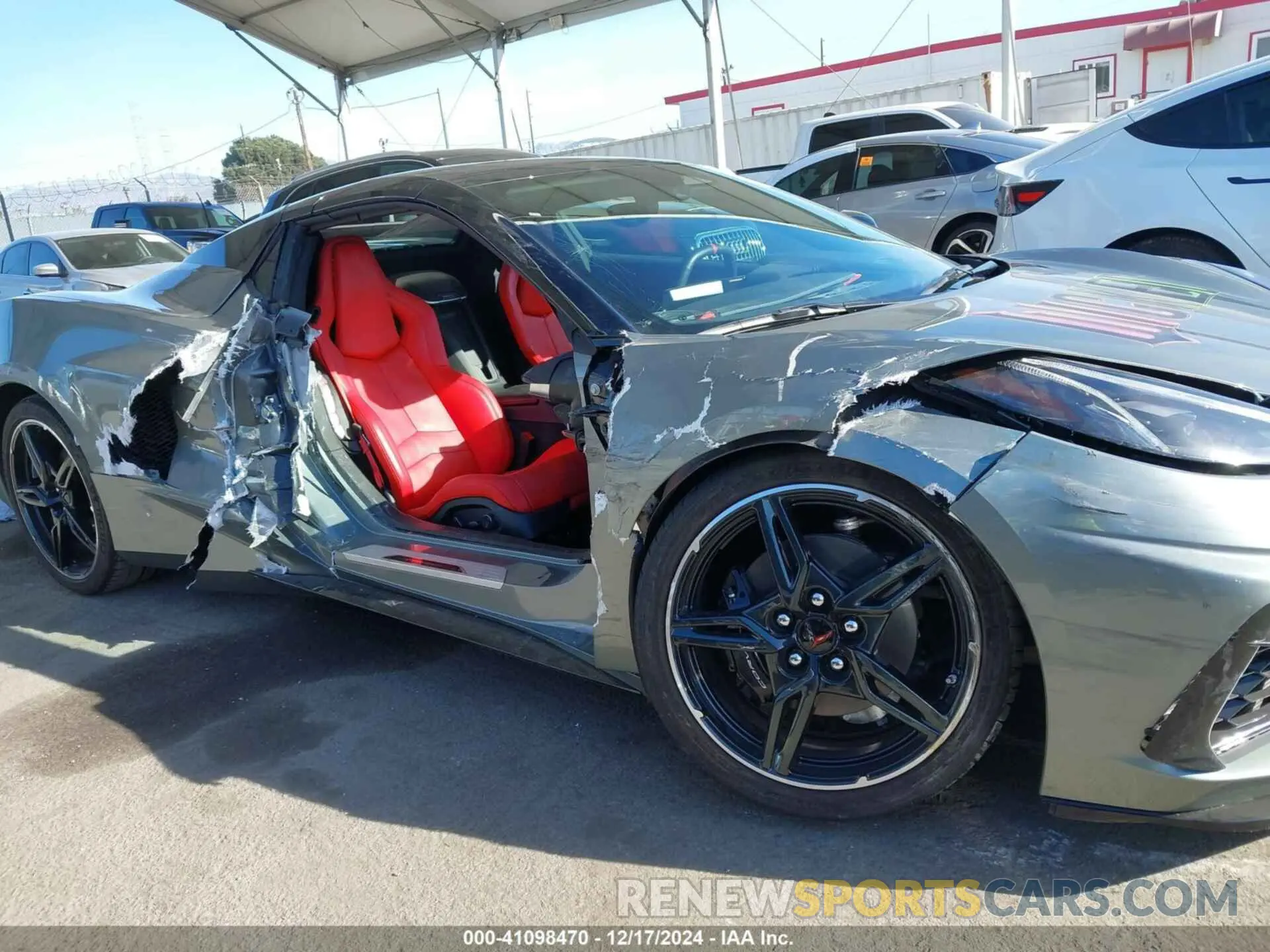 6 fotografías del automóvil dañado 1G1YB3D48R5103073 CHEVROLET CORVETTE STINGRAY 2024