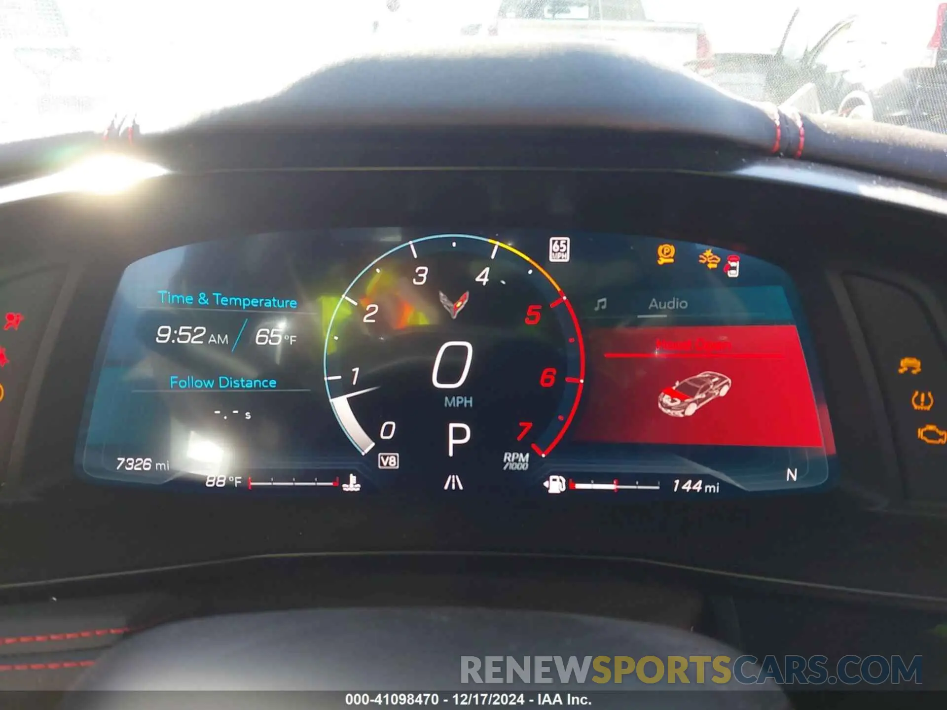 7 fotografías del automóvil dañado 1G1YB3D48R5103073 CHEVROLET CORVETTE STINGRAY 2024