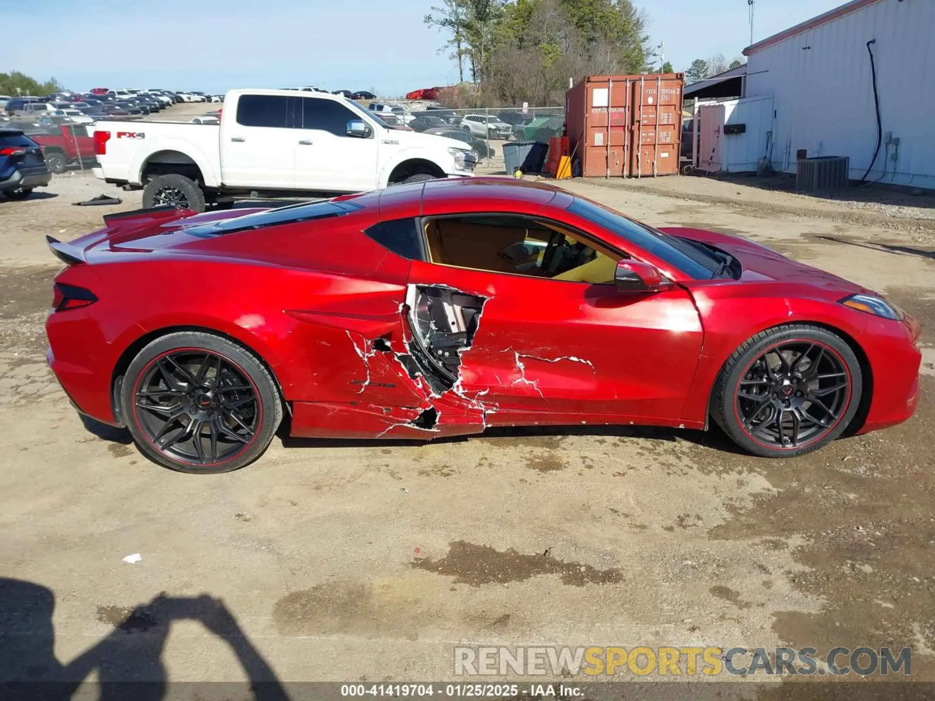 14 fotografías del automóvil dañado 1G1YF2D39R5602664 CHEVROLET CORVETTE Z06 2024