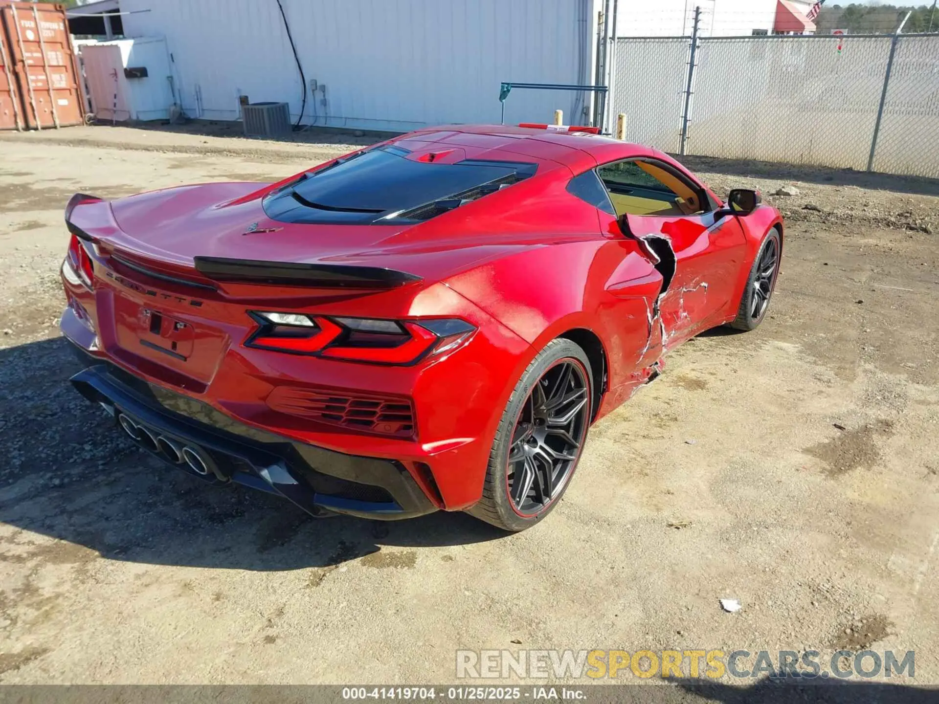 4 fotografías del automóvil dañado 1G1YF2D39R5602664 CHEVROLET CORVETTE Z06 2024