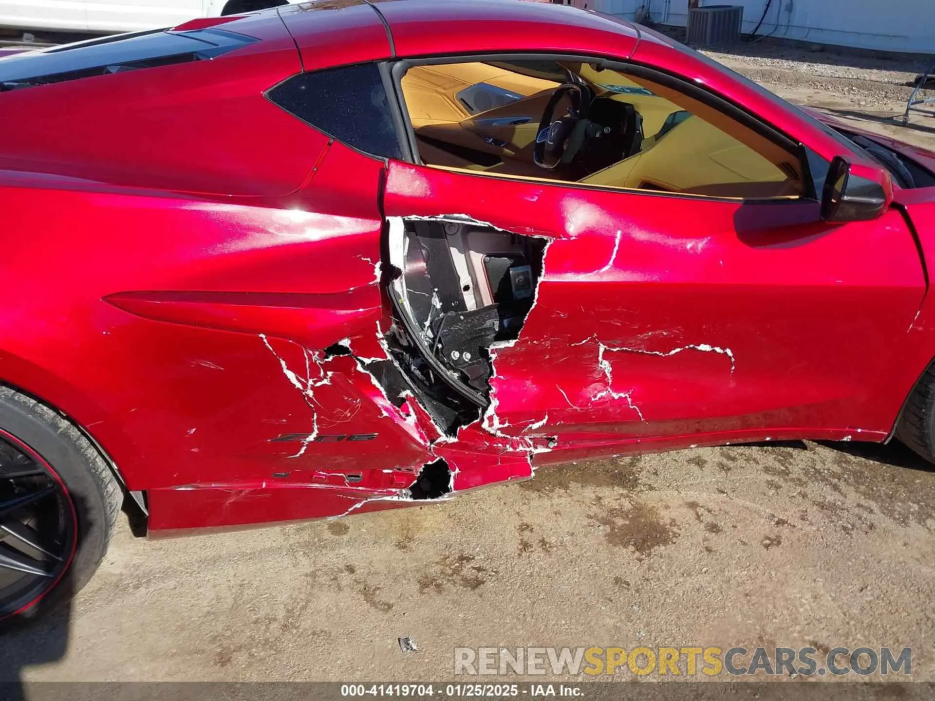 6 fotografías del automóvil dañado 1G1YF2D39R5602664 CHEVROLET CORVETTE Z06 2024