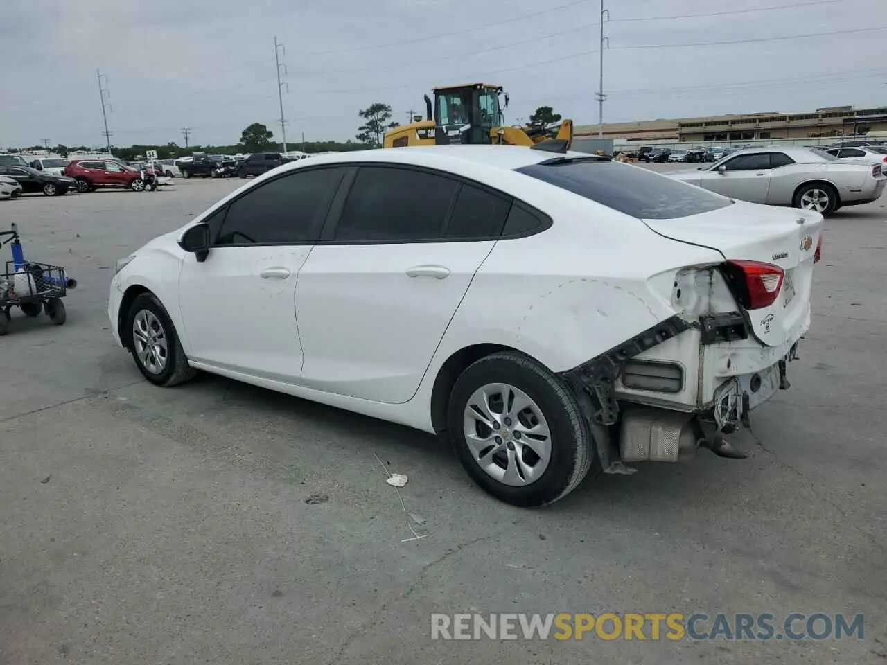 2 fotografías del automóvil dañado 1G1BC5SM0K7150304 CHEVROLET CRUZE 2019