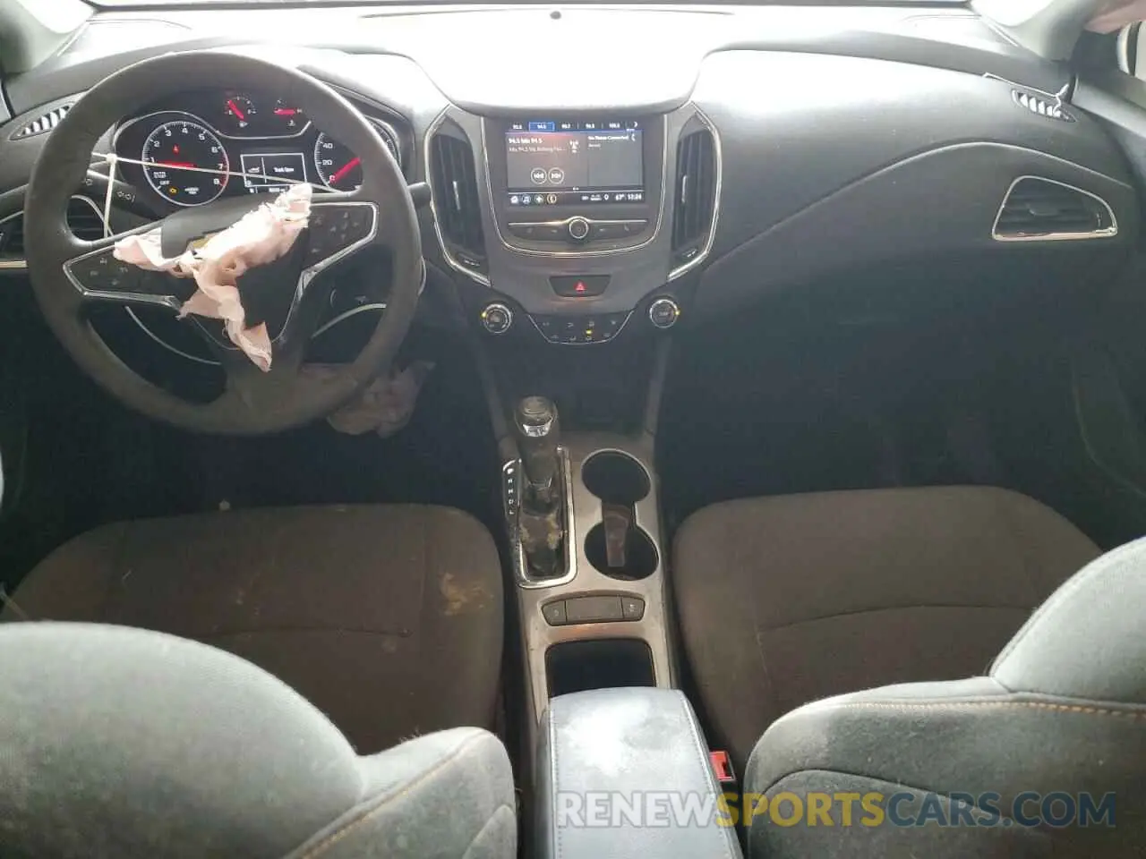 8 fotografías del automóvil dañado 1G1BC5SM0K7151081 CHEVROLET CRUZE 2019