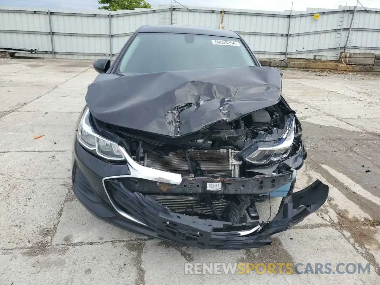 5 fotografías del automóvil dañado 1G1BC5SM0K7152067 CHEVROLET CRUZE 2019