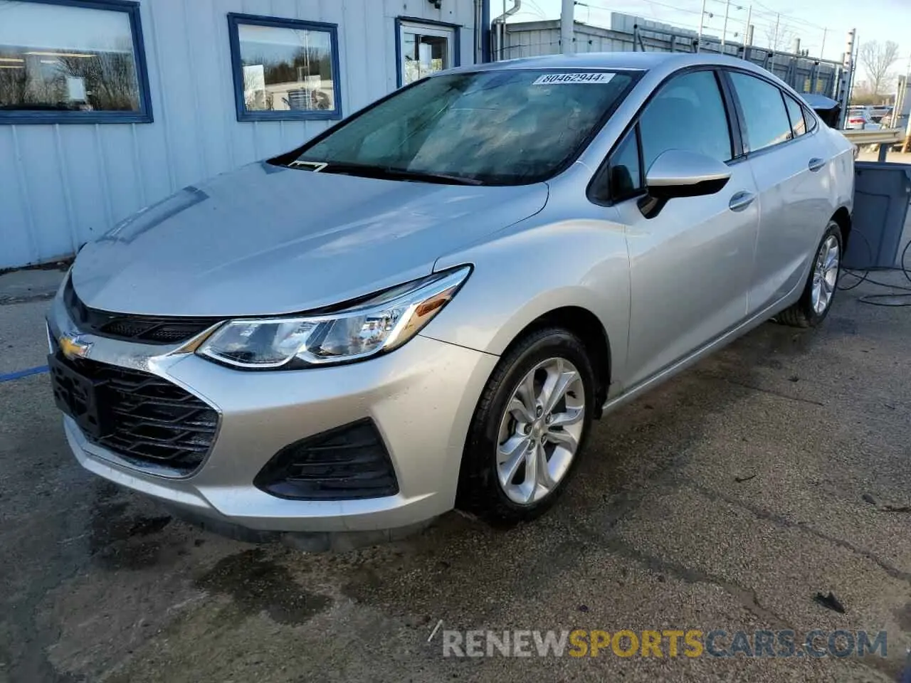 1 fotografías del automóvil dañado 1G1BC5SM1K7110863 CHEVROLET CRUZE 2019