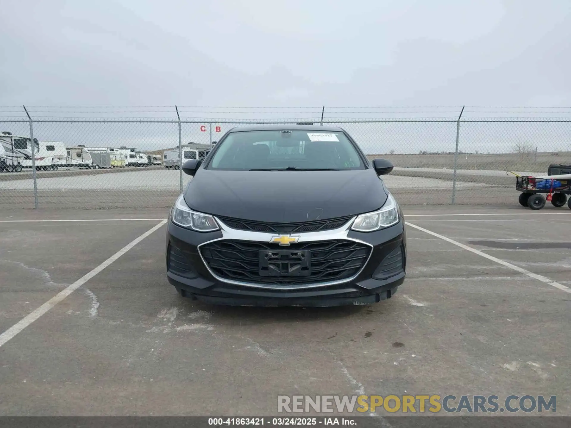 12 fotografías del automóvil dañado 1G1BC5SM1K7111611 CHEVROLET CRUZE 2019