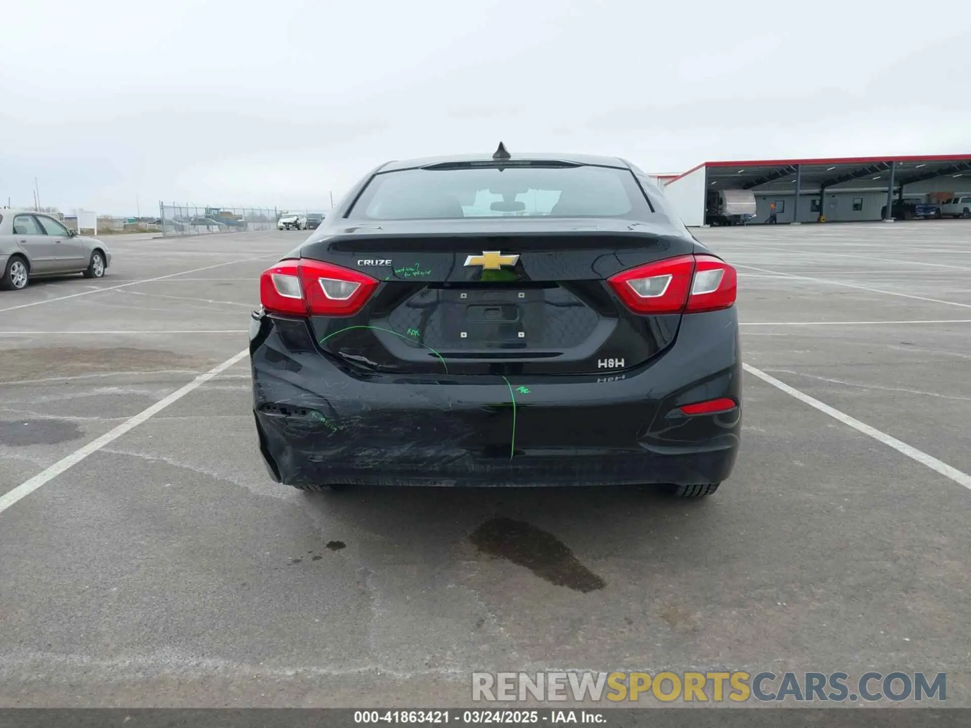 16 fotografías del automóvil dañado 1G1BC5SM1K7111611 CHEVROLET CRUZE 2019